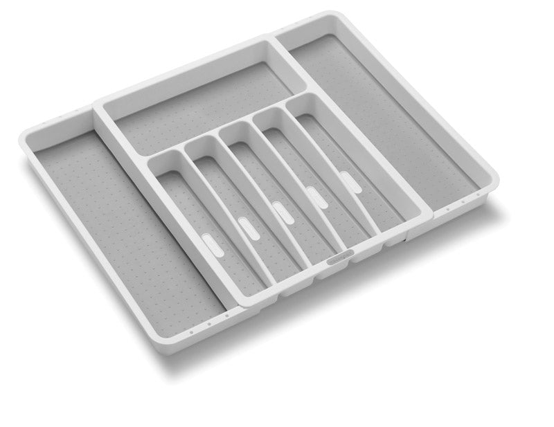 Silvrware Tray Expan Wht (Pack Of 1)