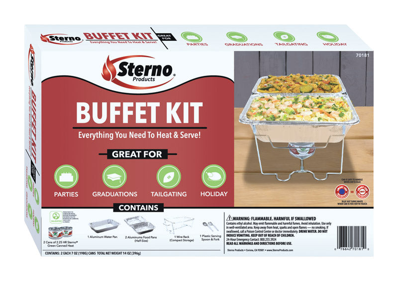 BUFFET SET 8 PC (Pack of 1)