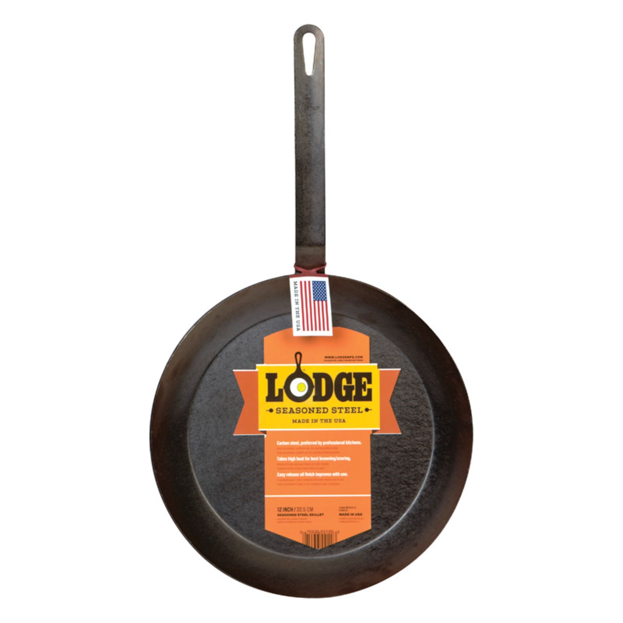 Carbon Steel Skillet 12'''' (Pack Of 1)