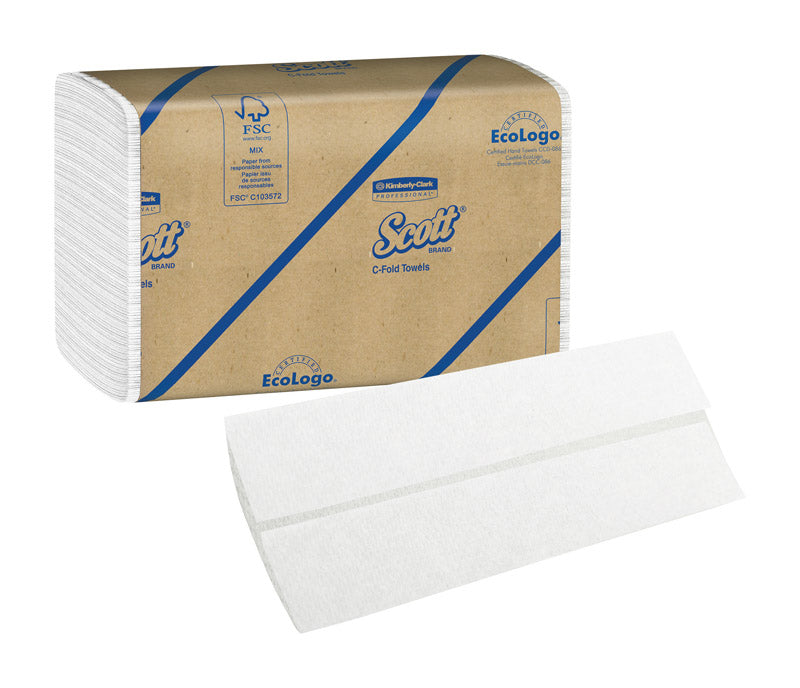 Towel C-Fold Wht Cs (Pack Of 1)