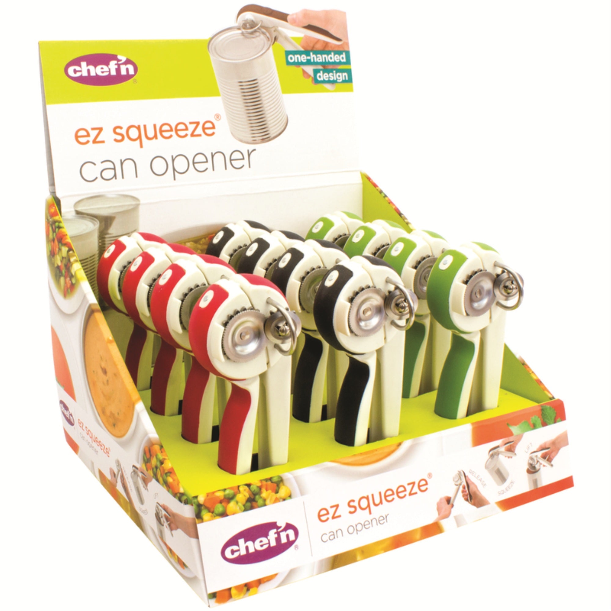 EZ SQUEEZE CAN OPENER (Pack of 12)