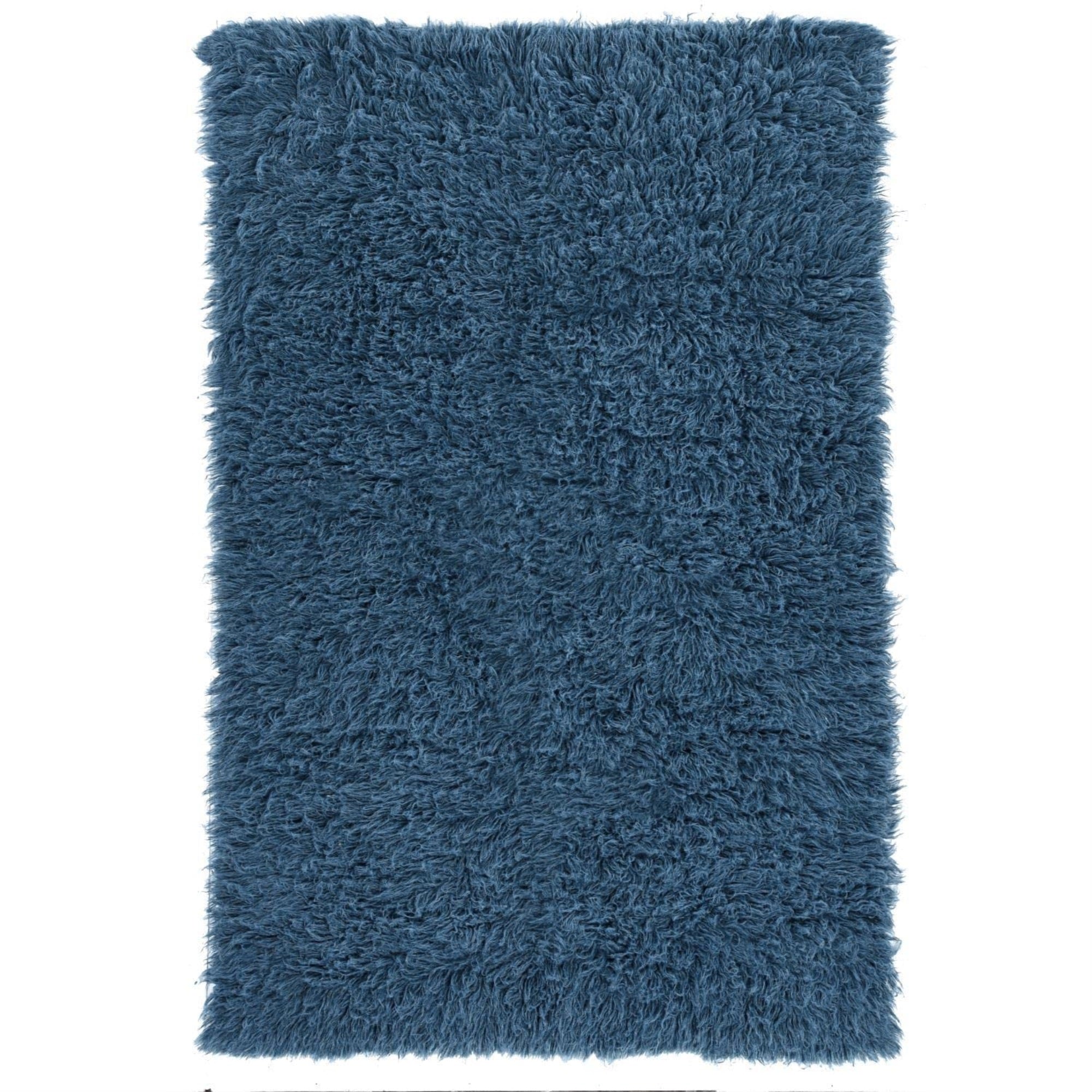 Linon New Flokati Denim Blue 5 x 8,