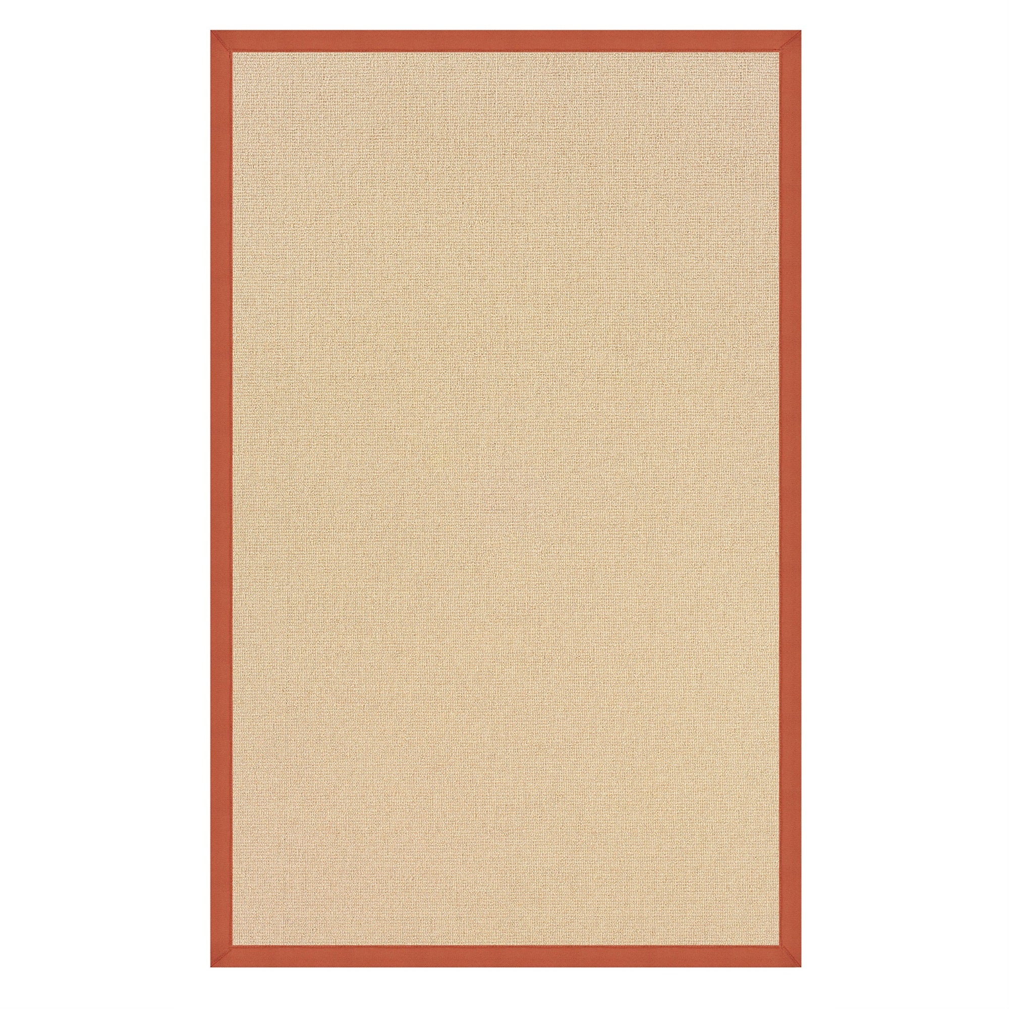 Linon Collection Athena Brown & Burnt Orange 1.10 x 2.10