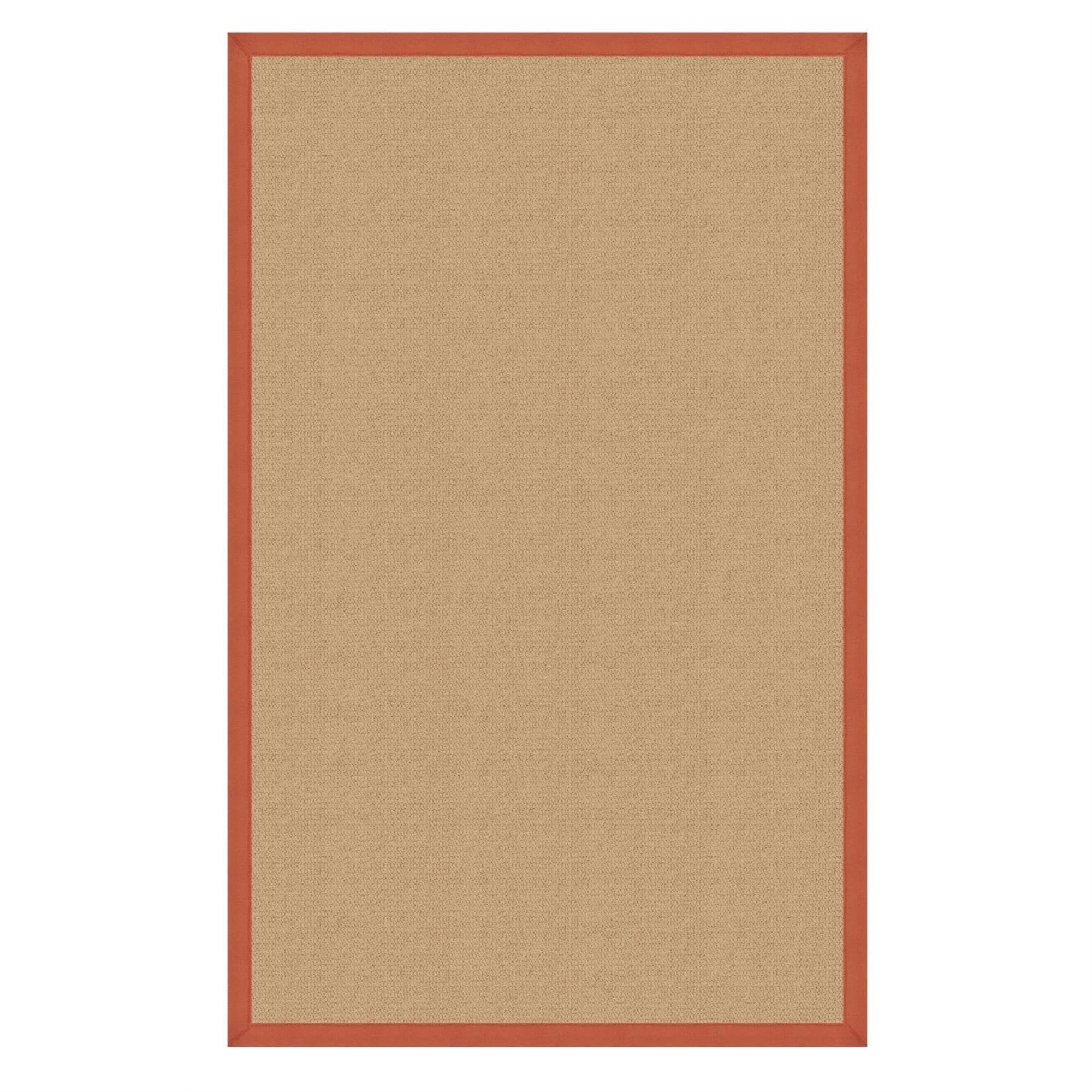 Linon Collection Athena Brown & Burnt Orange, 5 x 8