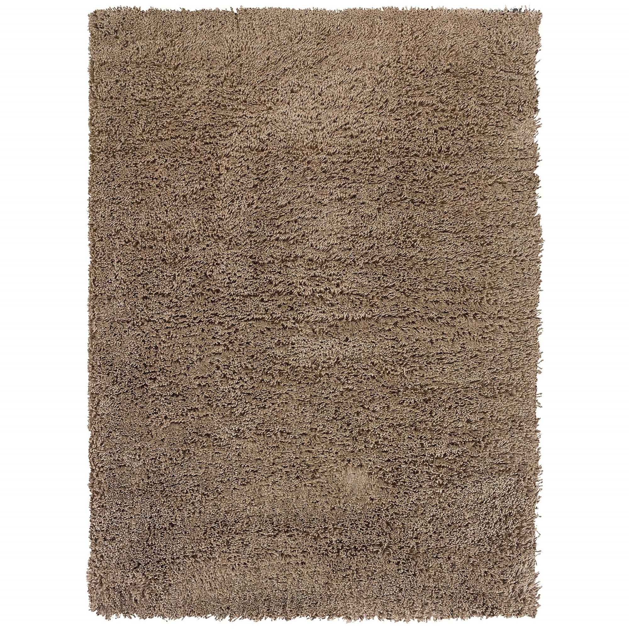 Linon Trio Benton Hand Tufted Polyester 5x7 Rug in Gray