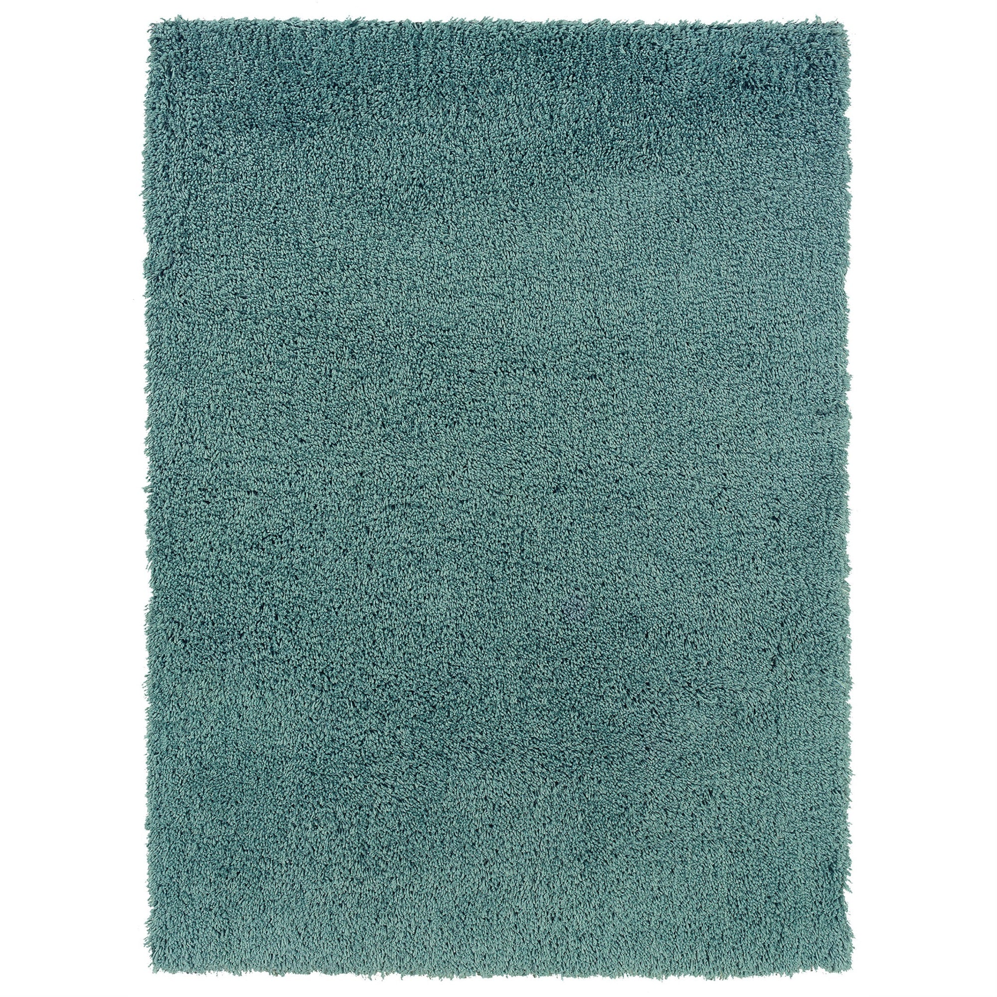 Linon Trio Tile Hand Tufted Polyester 5x7 Rug in Blue