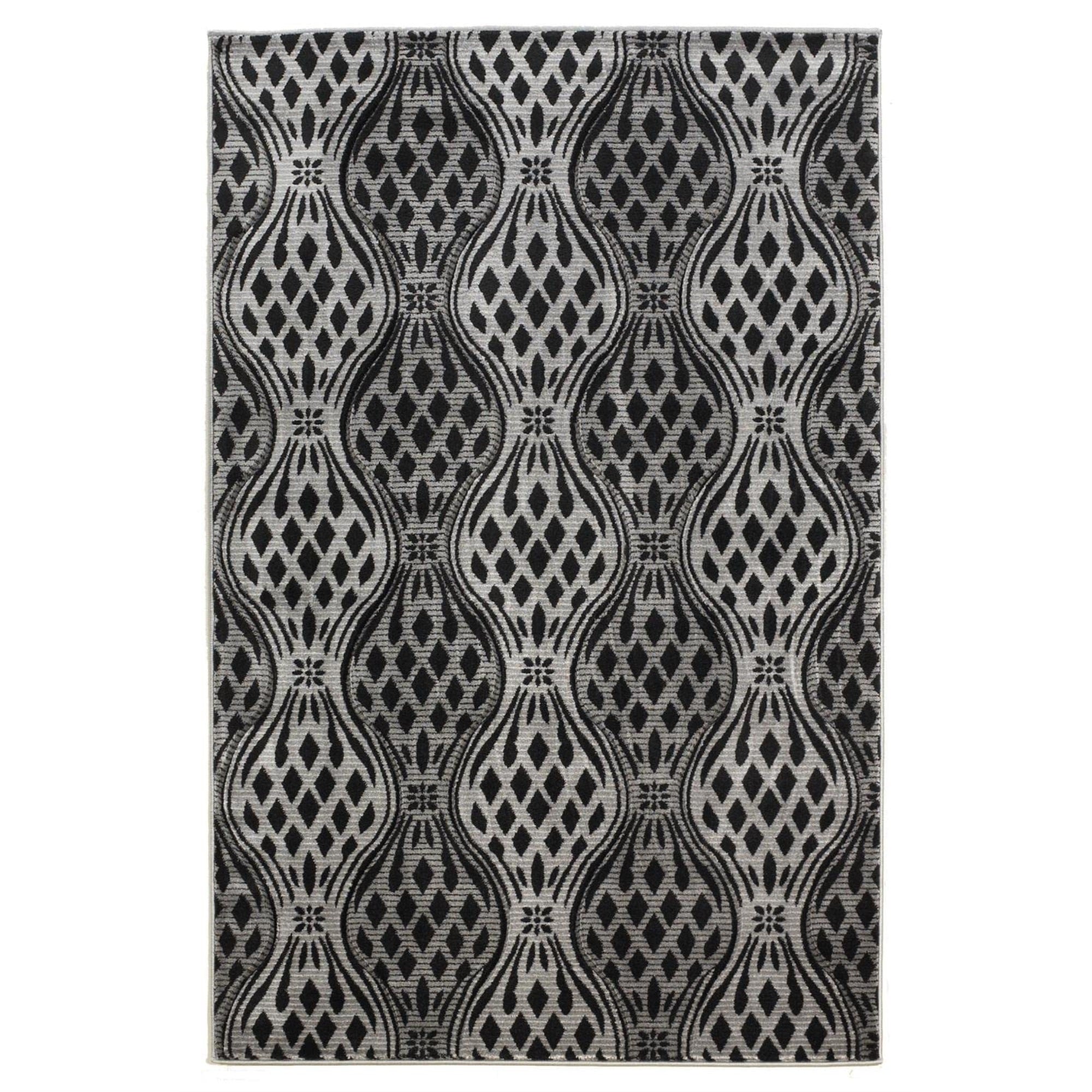 Linon Milan Collection, 5 x 7.7, Black