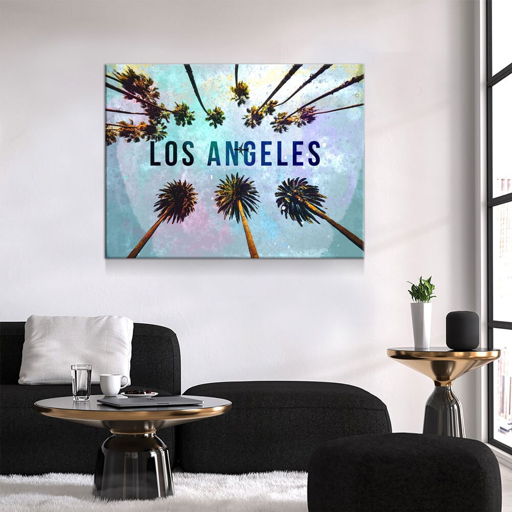 Los Angeles Canvas Wall Art, California Decor, Los Angeles Art, LA Wall Art, LA Decor