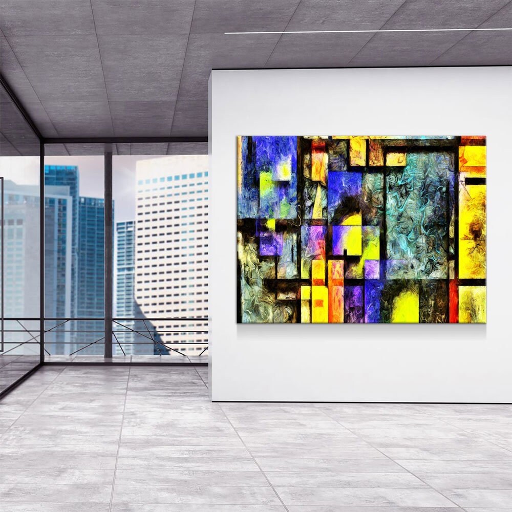 Abstract Visions Canvas Wall Art, Abstract Decor