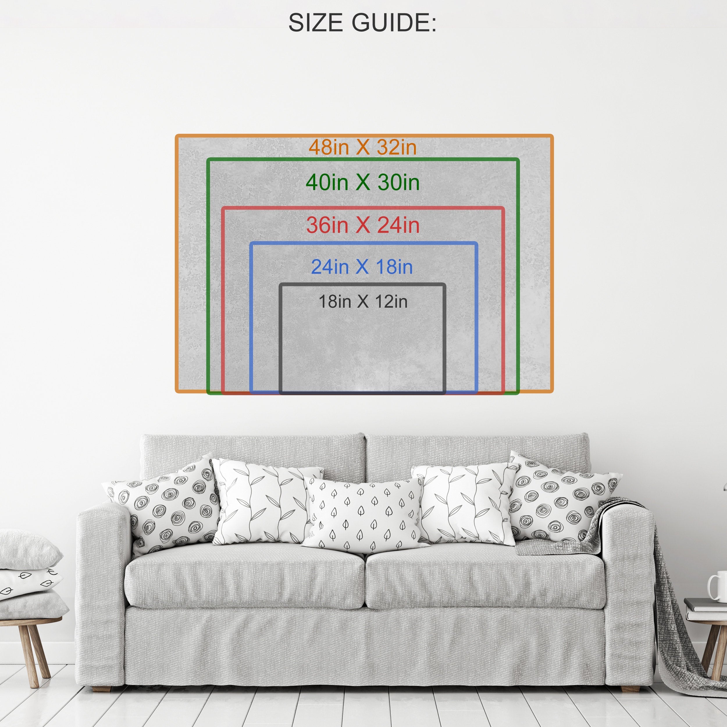 Be The Wolf Motivational Canvas Wall Art, Abstract Art, Motivational Wall Art, Home Decor, Wall Art, Motivational Wall Decor