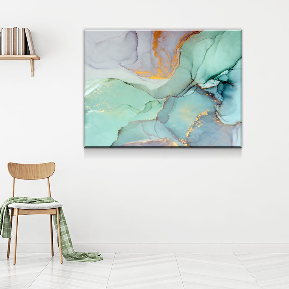 Modern Wall Art, Extra Large Wall Art,  Large Abstract Canvas | Home Decor Print | Geometric Abstraction | Agate