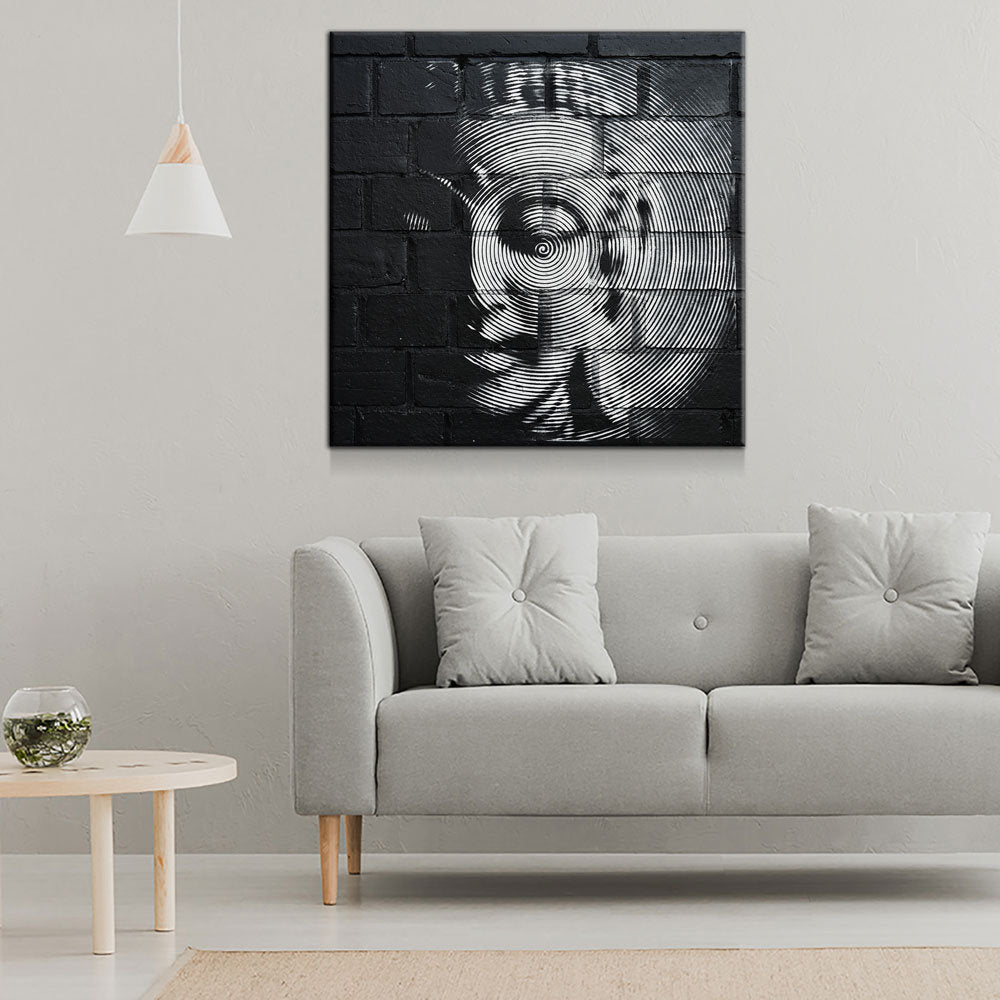 Buddha Wall Art, Buddha, Street Art, Canvas Wall Art, Home Decor, Buddha Head, Graffiti Art, Bristol, UK Art, Buddha Gift, Buddha Decor
