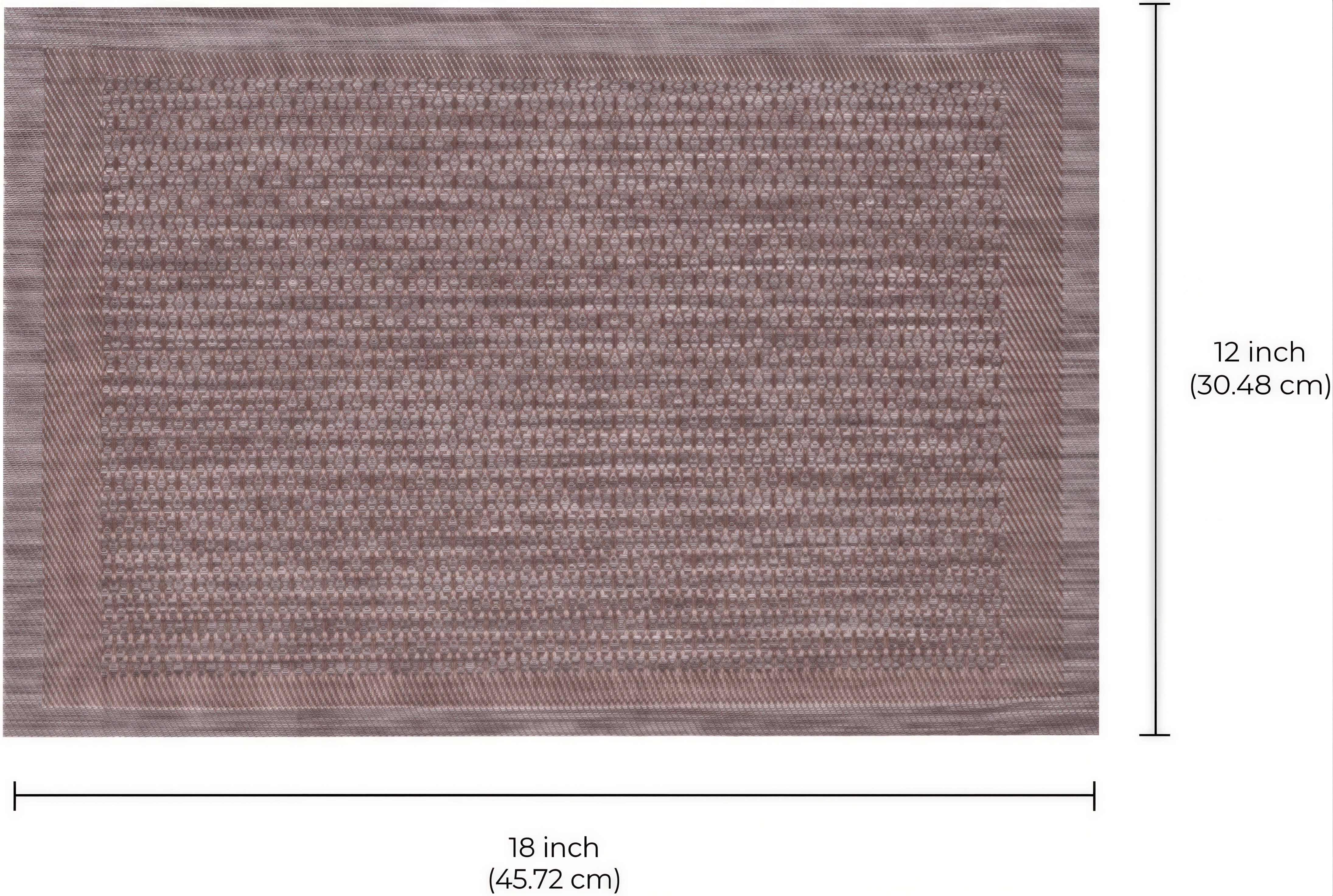 Vinyl Placemats - Heat Resistant, Scratch Resistant Table Protectors for Kitchen Decor