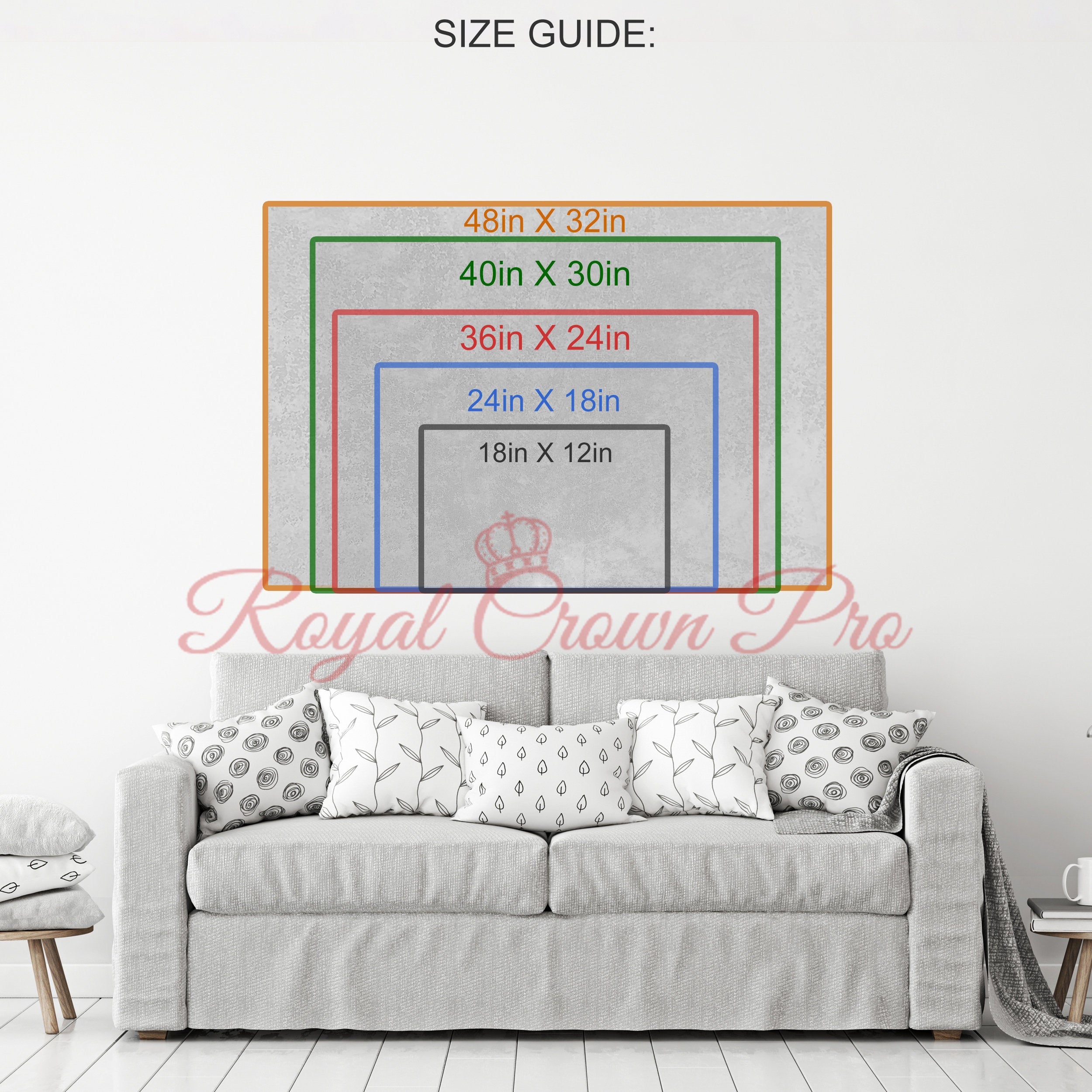 Football On The Field Canvas Wall Art, American Football Print, Football Lover Gift, Man Cave Gift, Football Gift, Game Day Decor
