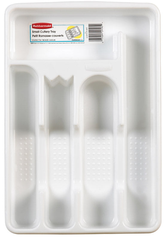 Tray Cutly 5 Comp White(Pack Of 1)