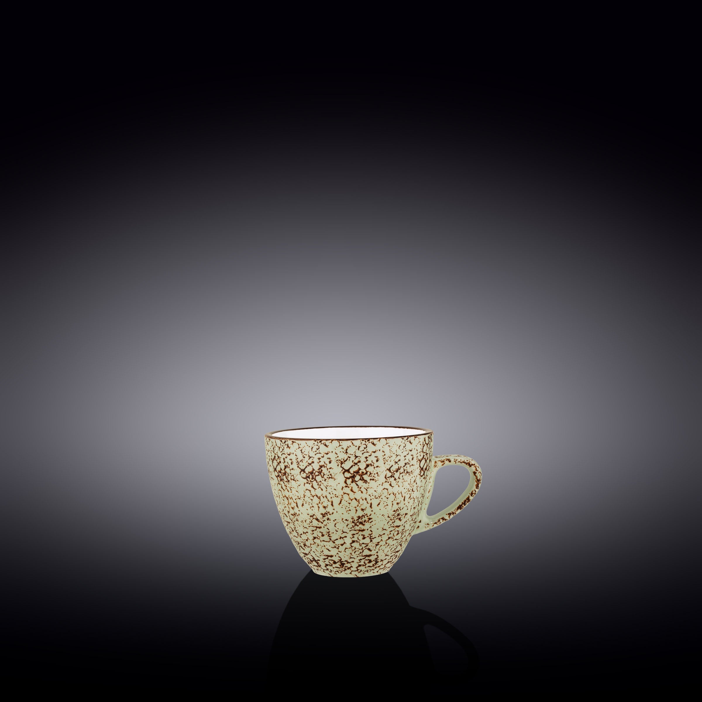 Set Of 6 Pale Green / PistachioPorcelain Cup 3 Fl Oz | 75 Ml