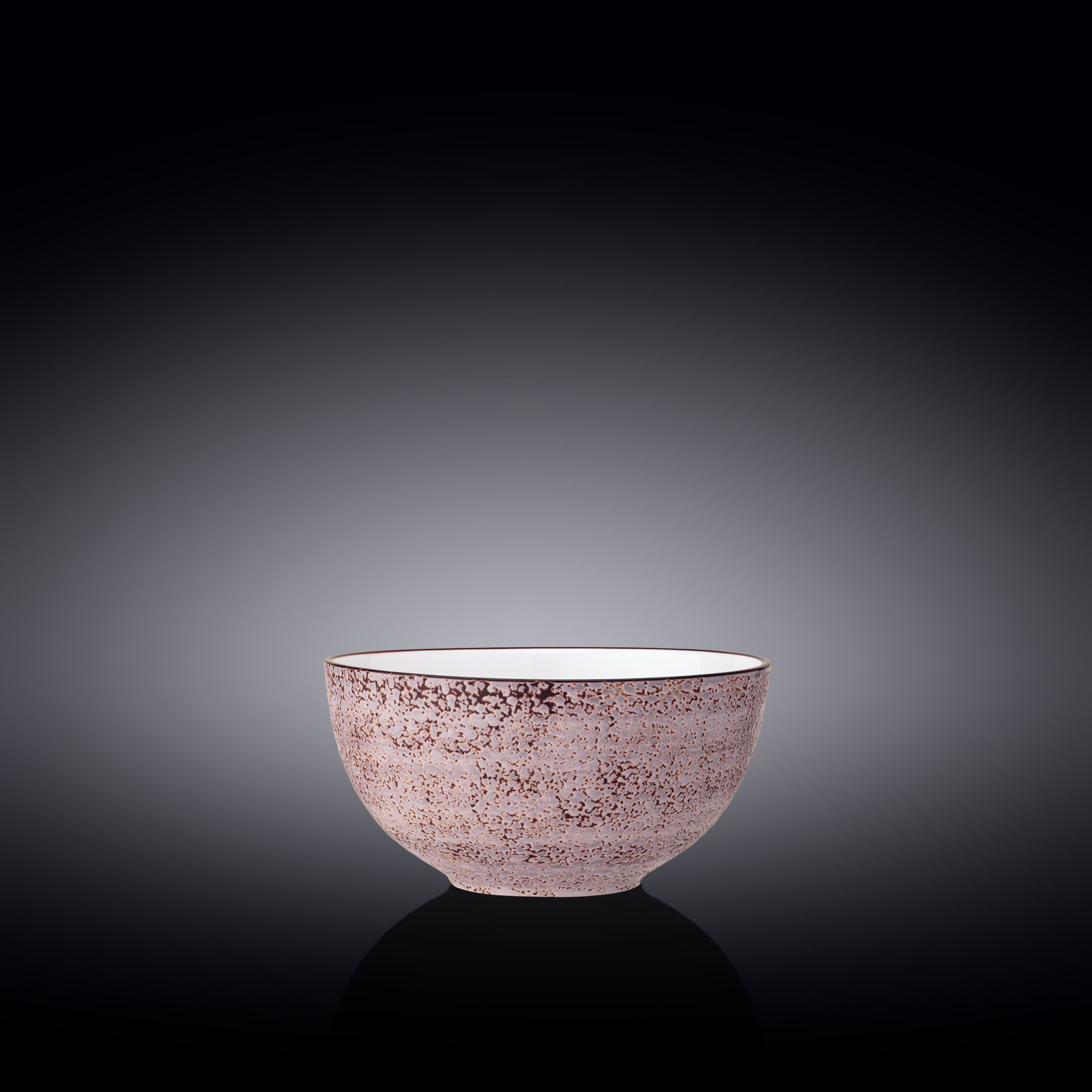 Set Of 3 Violet / Lavender Porcelain Bowl 5.5" inch | 20 Fl Oz |