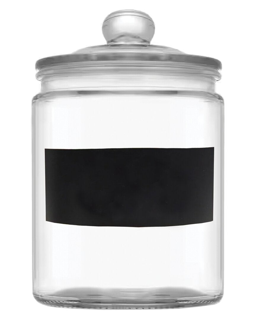 Chalk It Up 1 Gallon Canister with Chalkboard Panel 10"H