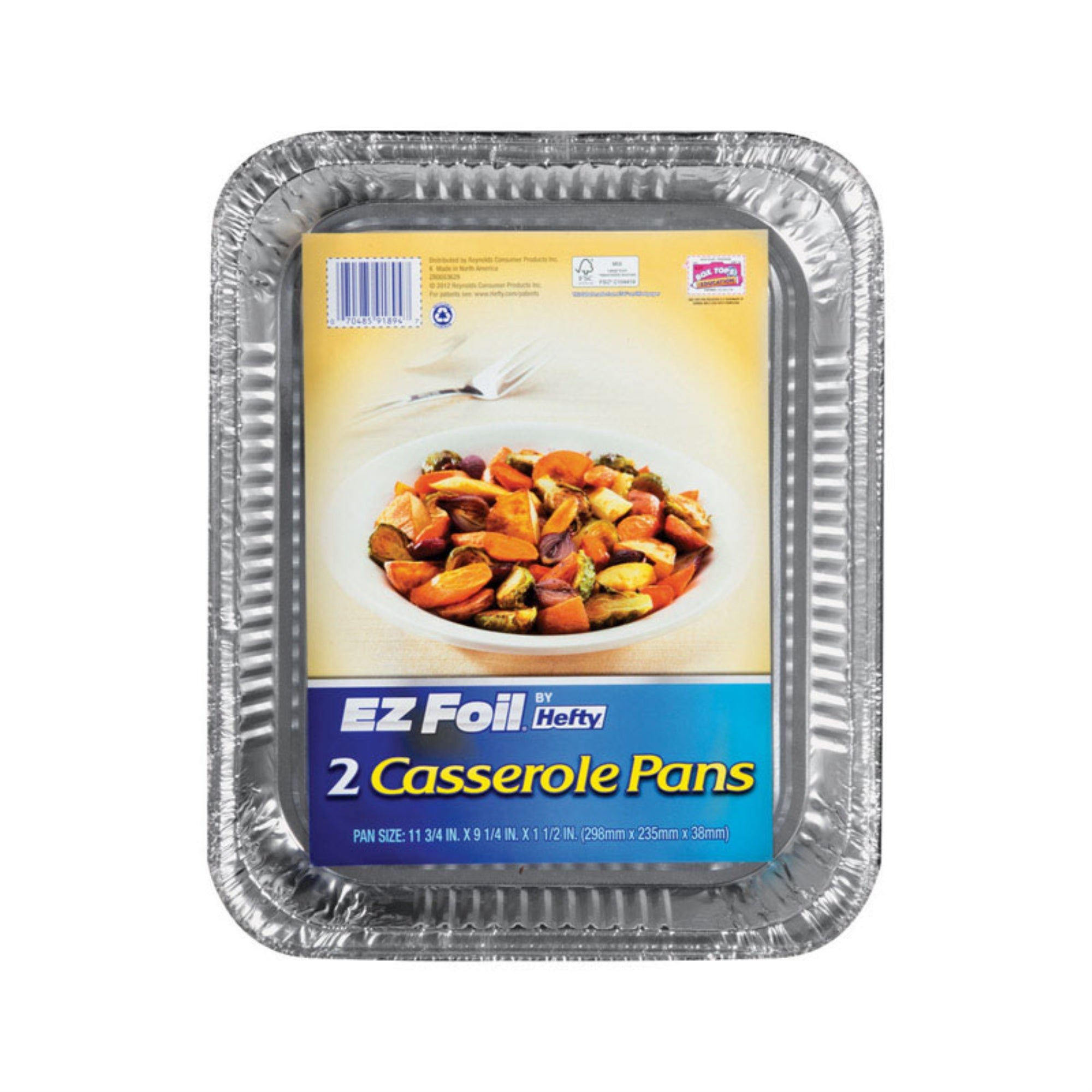 Pan Foil Lasagna/Cass (Pack Of 12)