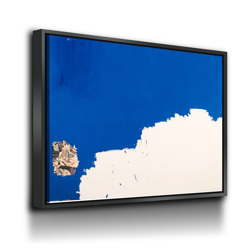 Untitled Blue, Abstract Art, Modern Wall Art, Neo Expressionism