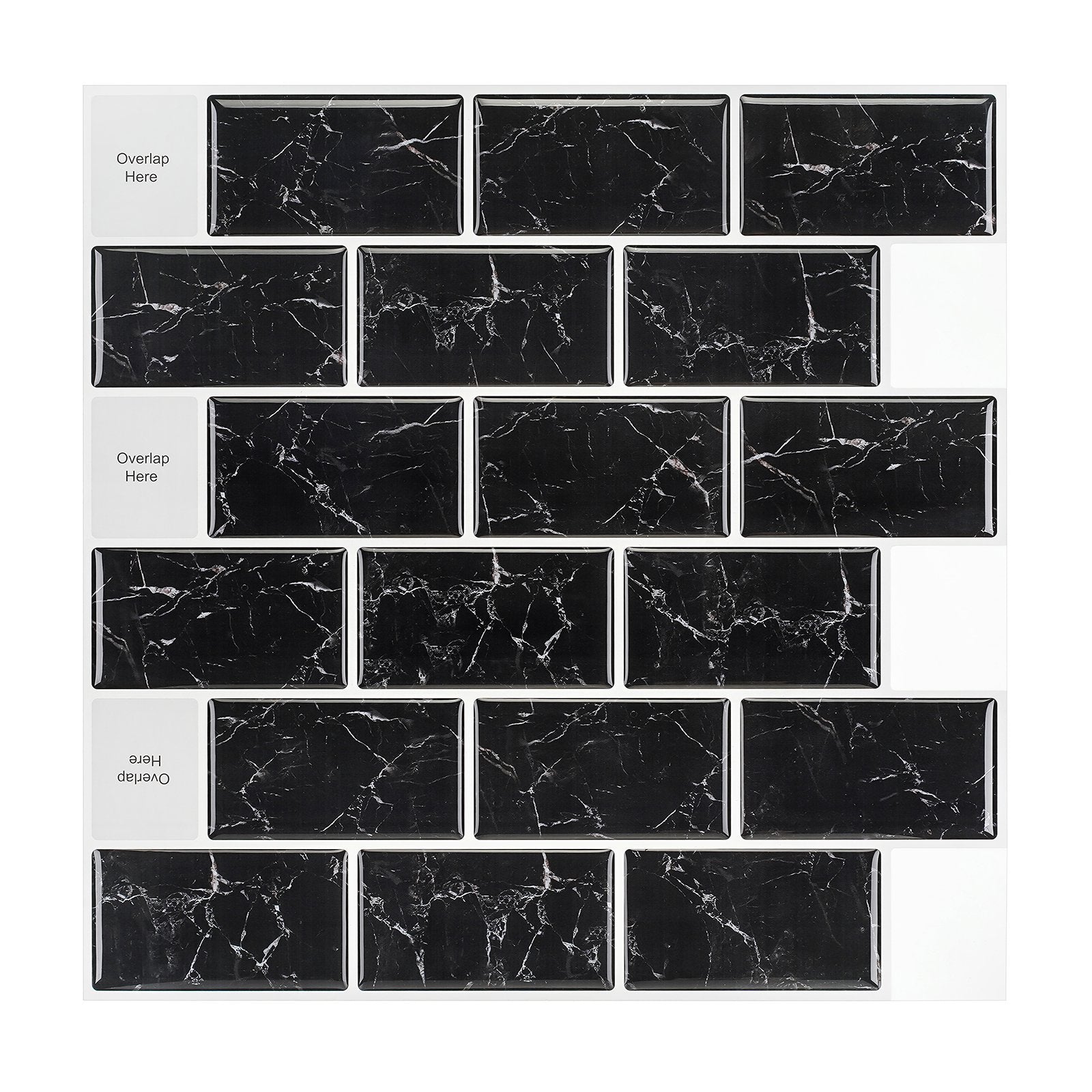 3D Self-adhesive Crystal Epoxy Wall Stickers For Kitchen Decor