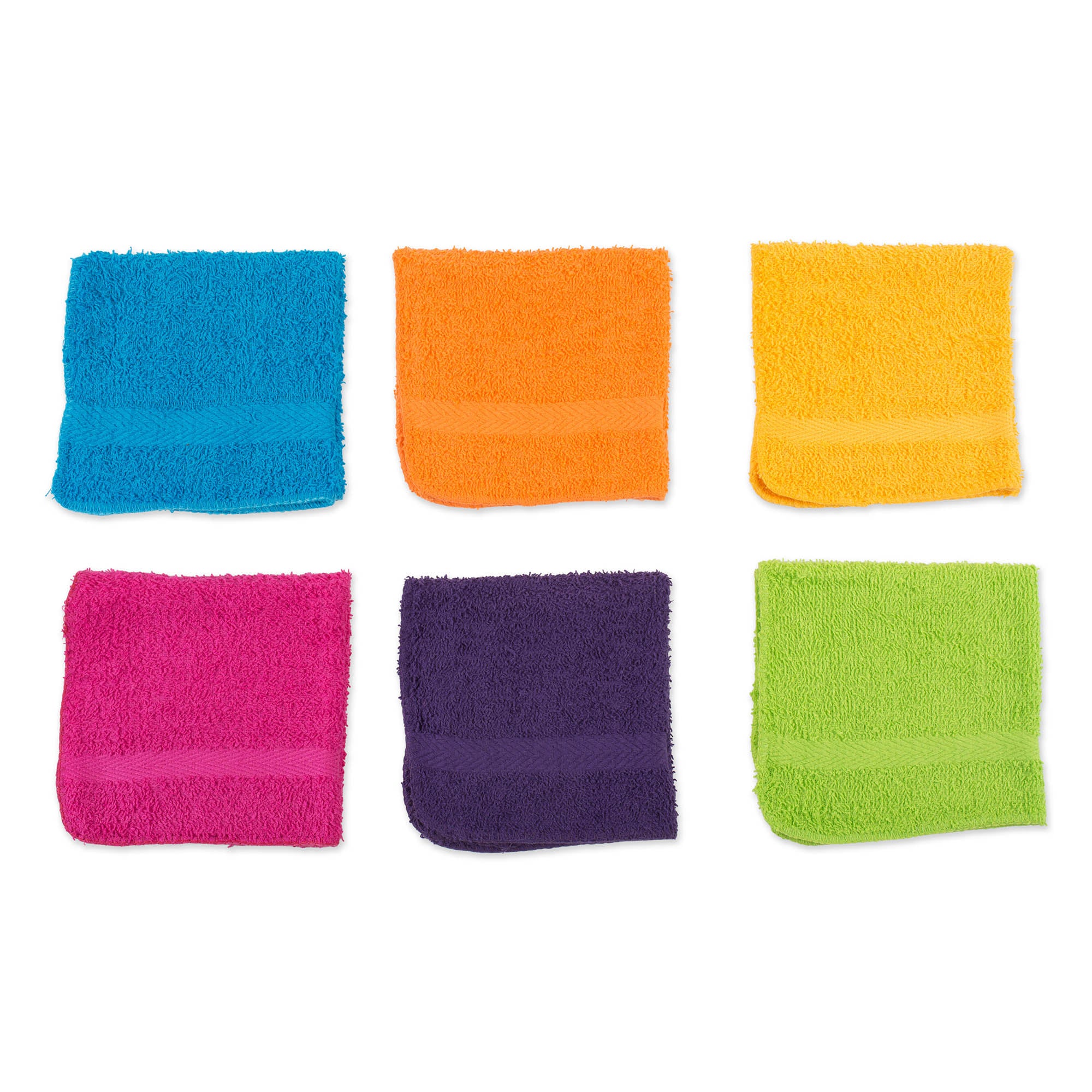 J&M Brights Washcloth (Set of 24)