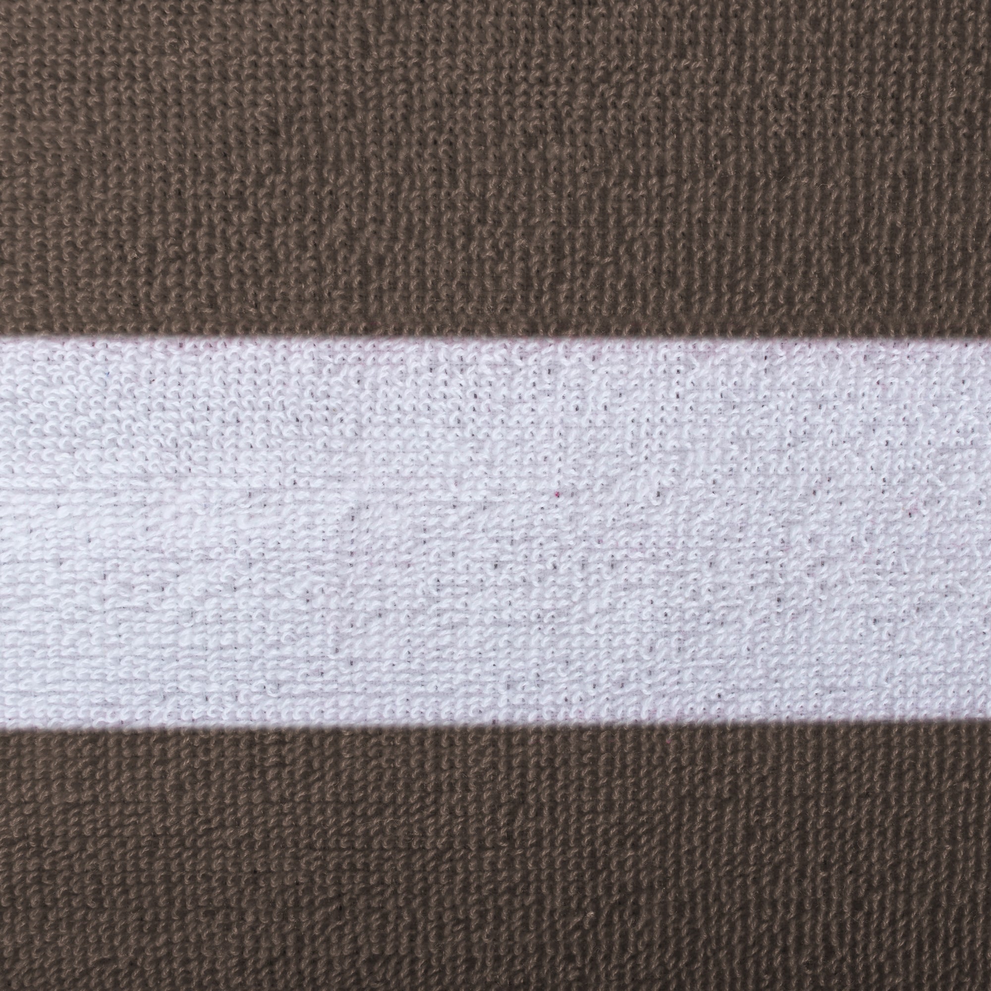J&M Stone Stripe Lounge Chair Beach Towel With Top Fitted Pocket 26x82