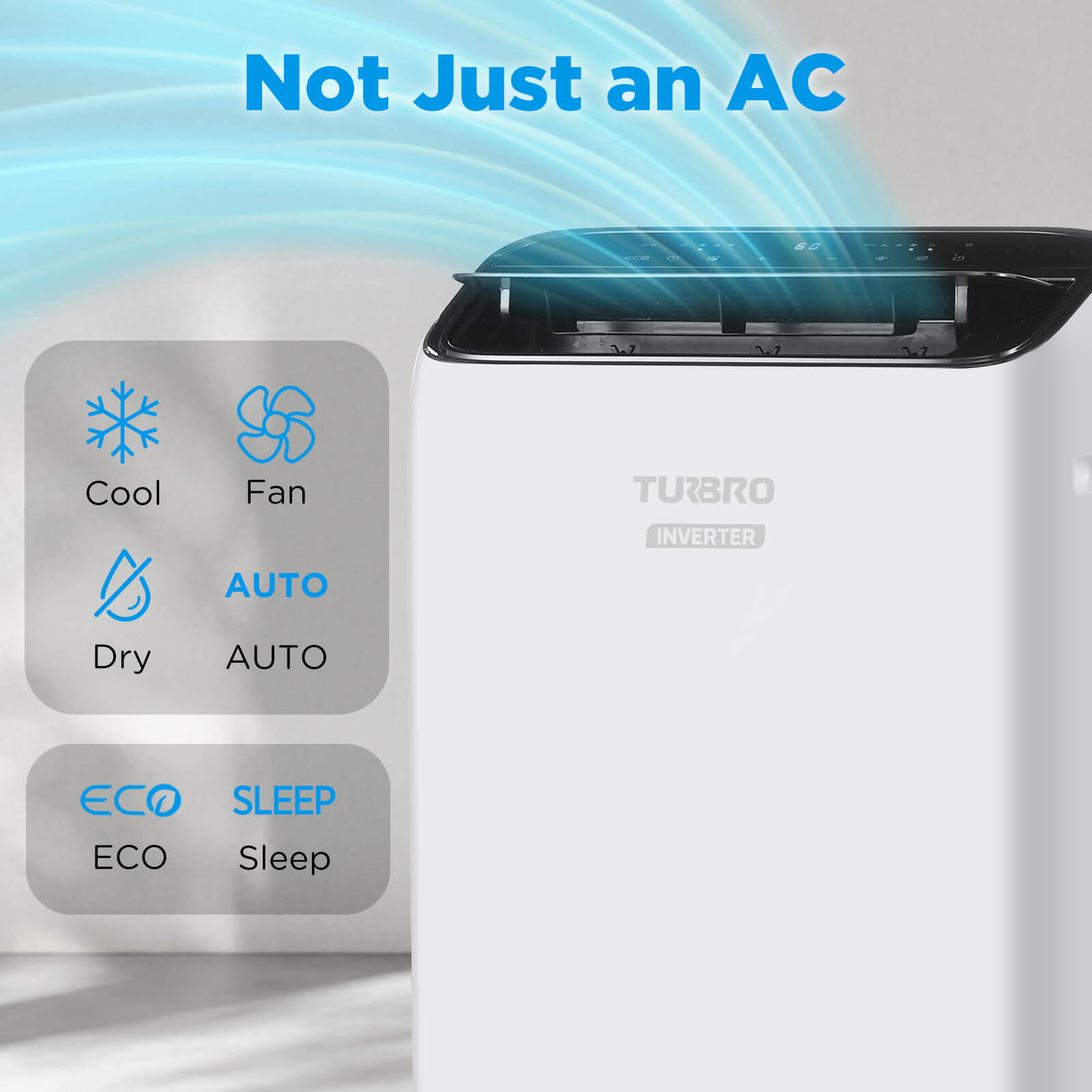 Greenland 14,000 BTU Inverter Portable Air Conditioner