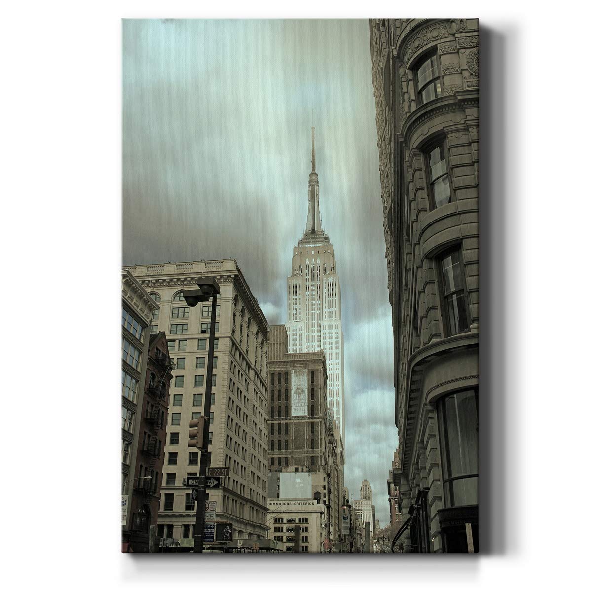 Renditions Gallery Canvas Wall Art Home Paintings For Wall Decorations Cloudy Historical Empire Modern Rustic Canvas Artwork Pri