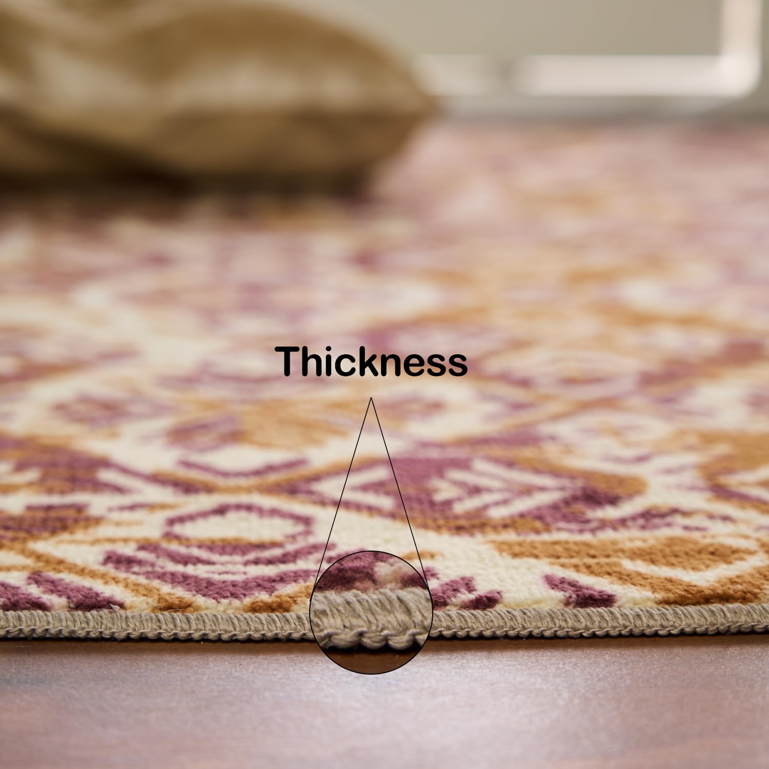 Welspun Wonder-Full Polyster Carpet-Dull Brown