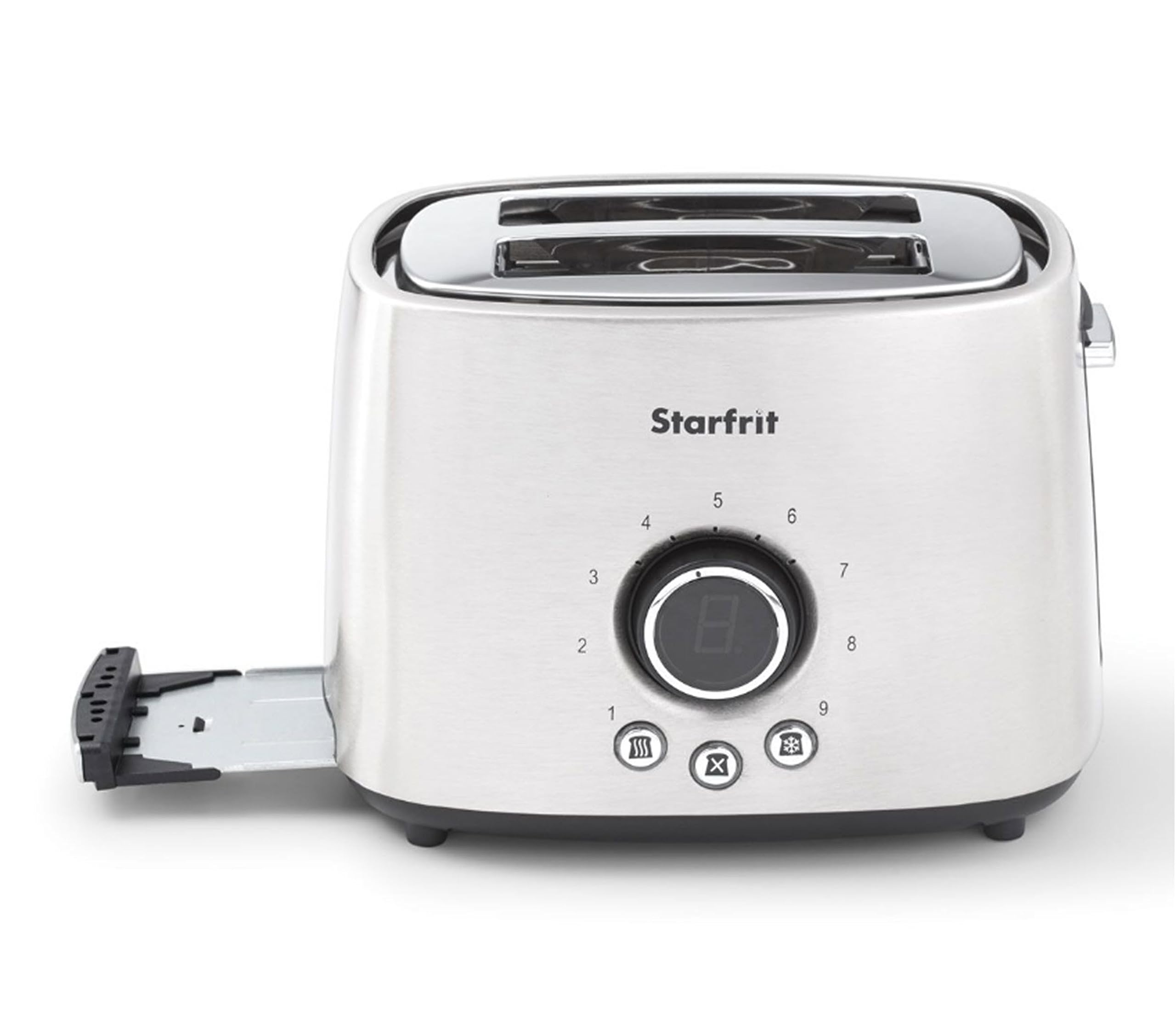 Starfrit 2-Slice Toaster, Brushed Stainless Steel