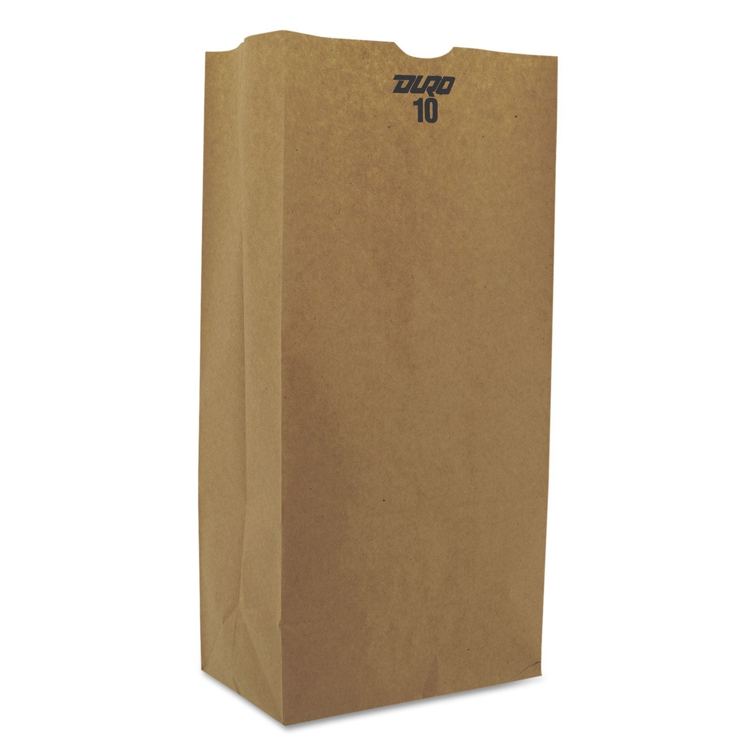 General GX10500 #10 Paper Grocery, 57lb Kraft, Extra-Heavy-Duty 6 5/16x4 3/16 x13 3/8, (Case of 500 Bags)