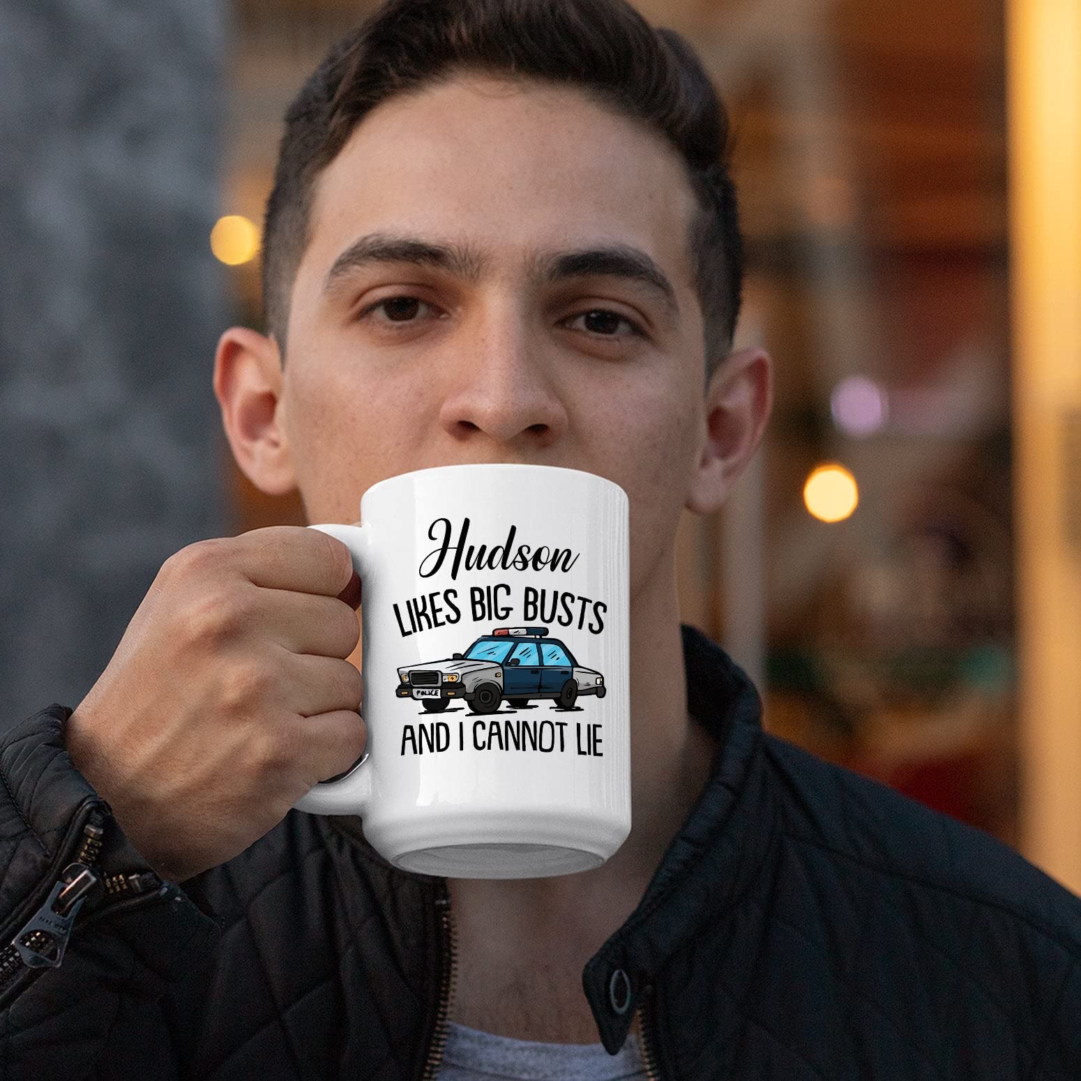 Law Enforcement Officer Mug, Funny Police Officer Gifts, I Like Big Busts Mug, Custom Police Officer Mug, Police Coffee Cup, Pol