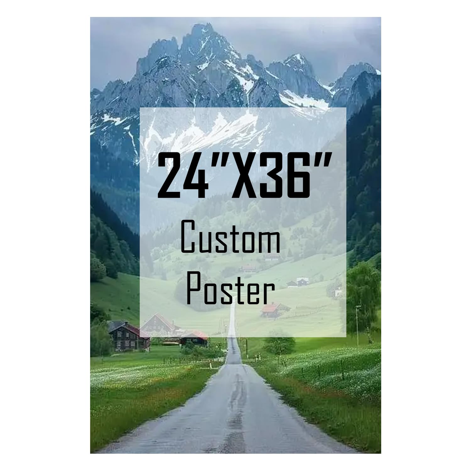 Gzzfxxd Personalized Custom 12X12 Canvas Prints With Your Photo/Your Image Large Wallart Wall Decor For Bedroom Dining Room 