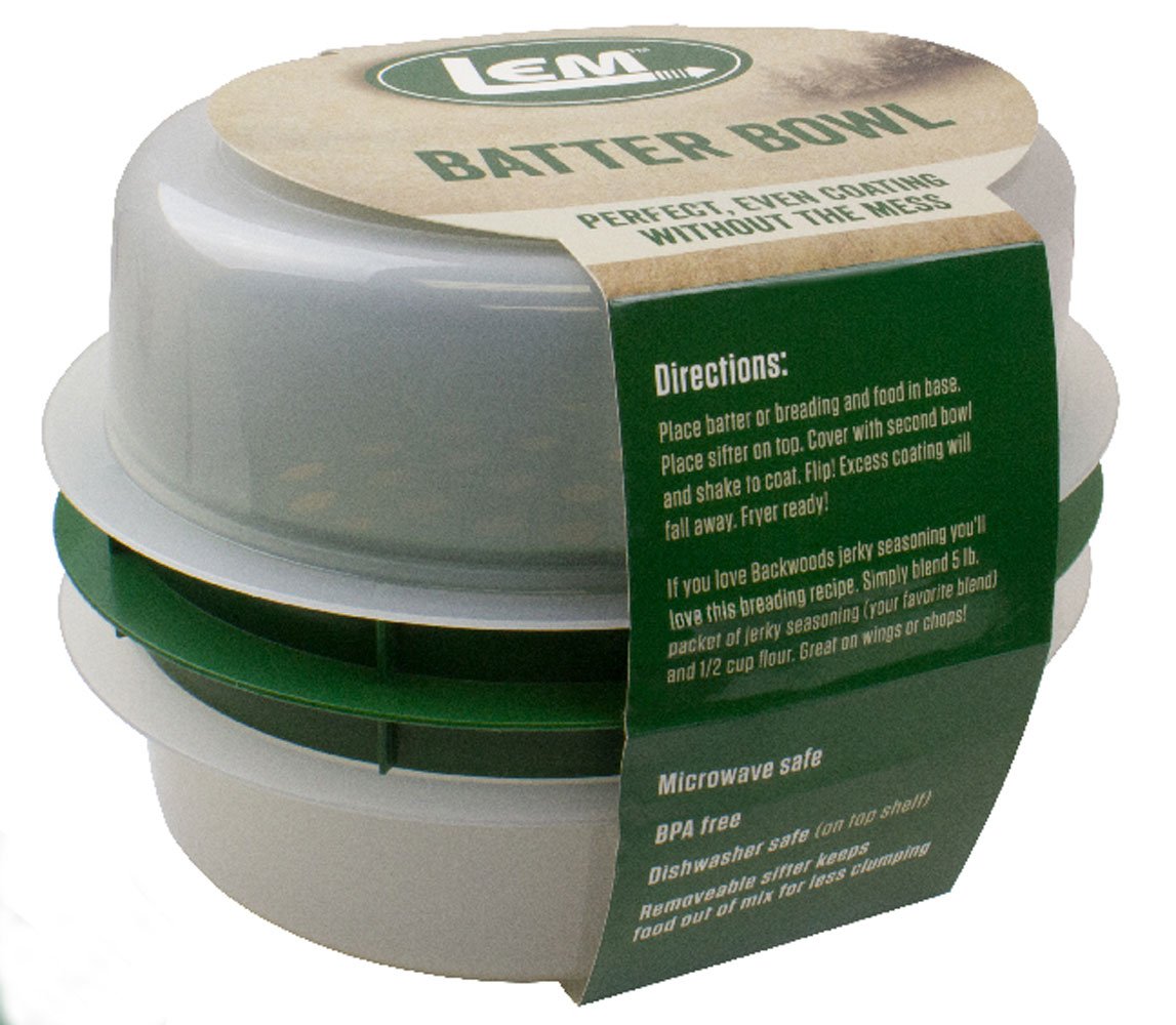 Lem Products Batter Bowl, Translucent And Green