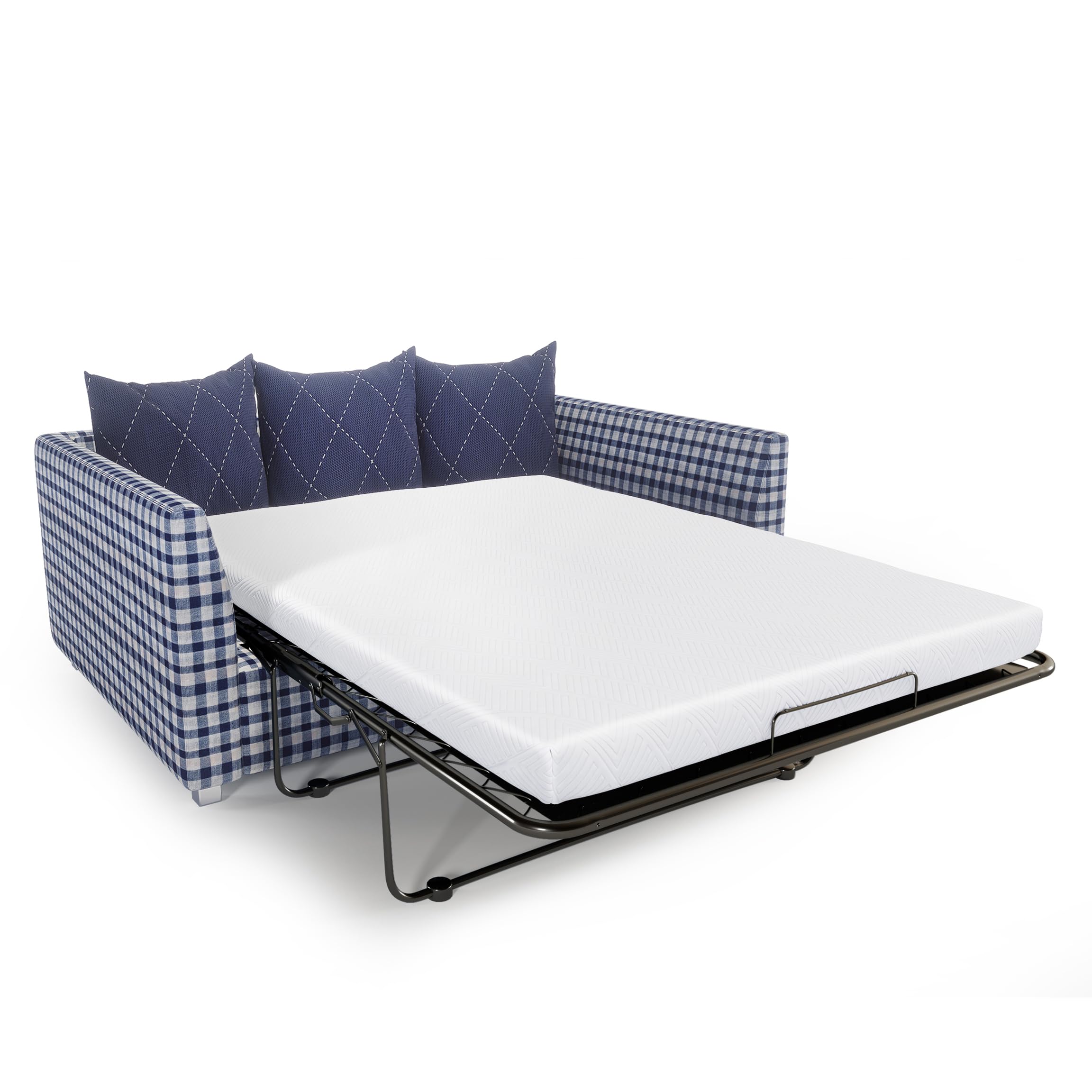 Artleta-Zg 4.5 Inch Memory Foam Sofa Bed Replacement Mattress For Queen Size Sleeper | Oeko-Tex| Certipur-Us Certified | Washabl