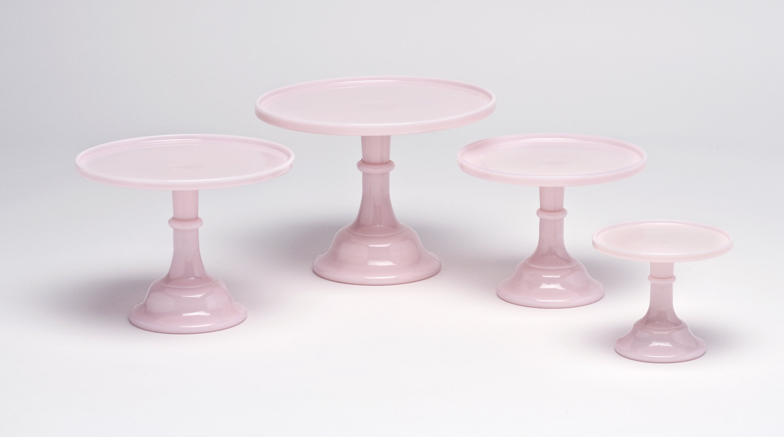 Mosser Glass Crown Tuscan 10 Inch Cake Plate