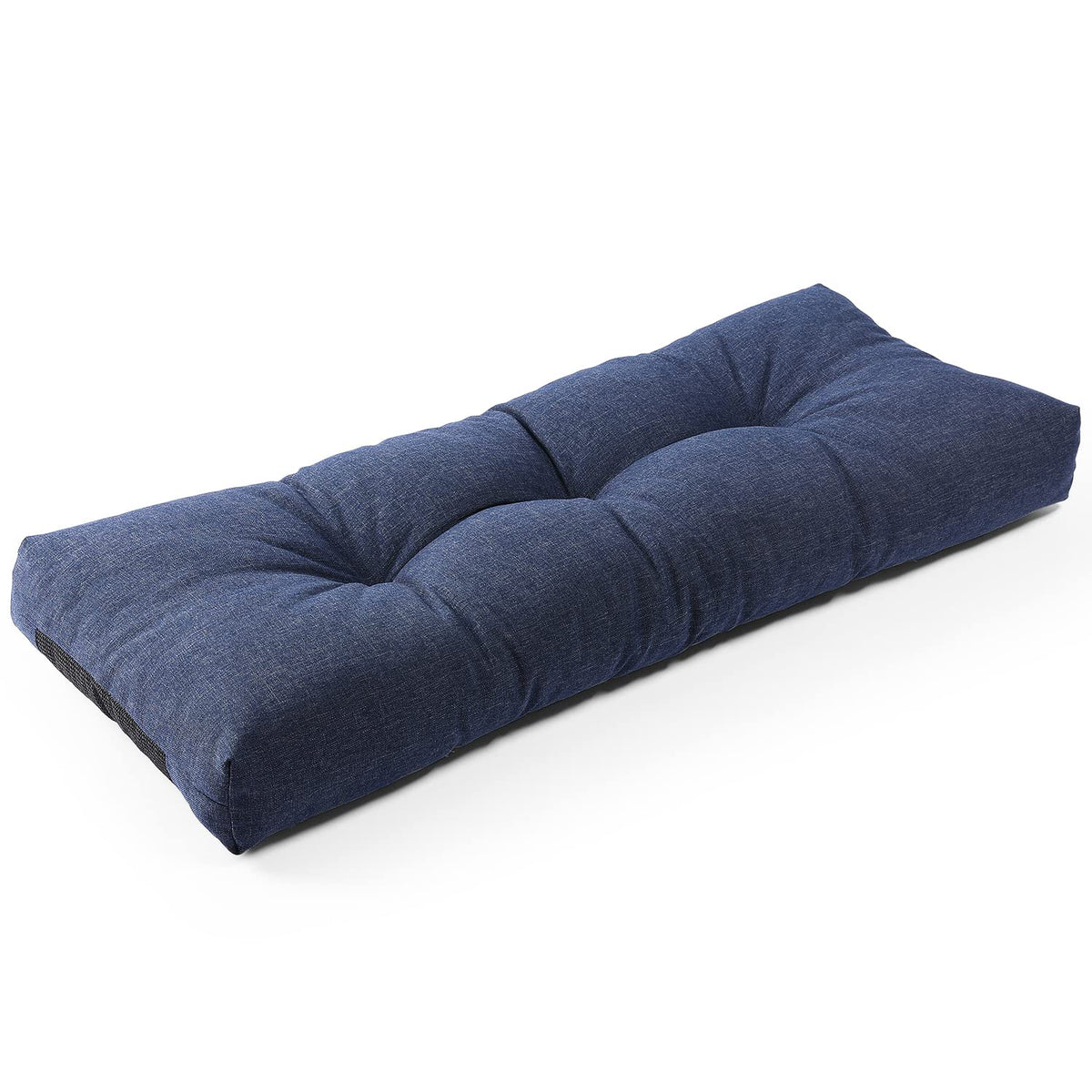Sunrox Lokgrip Non Slip Tufted Memory Foam Bench Cushion, Fadeshield Water Resistant Durable Thicken Outdoor/Indoor Bench Seat P