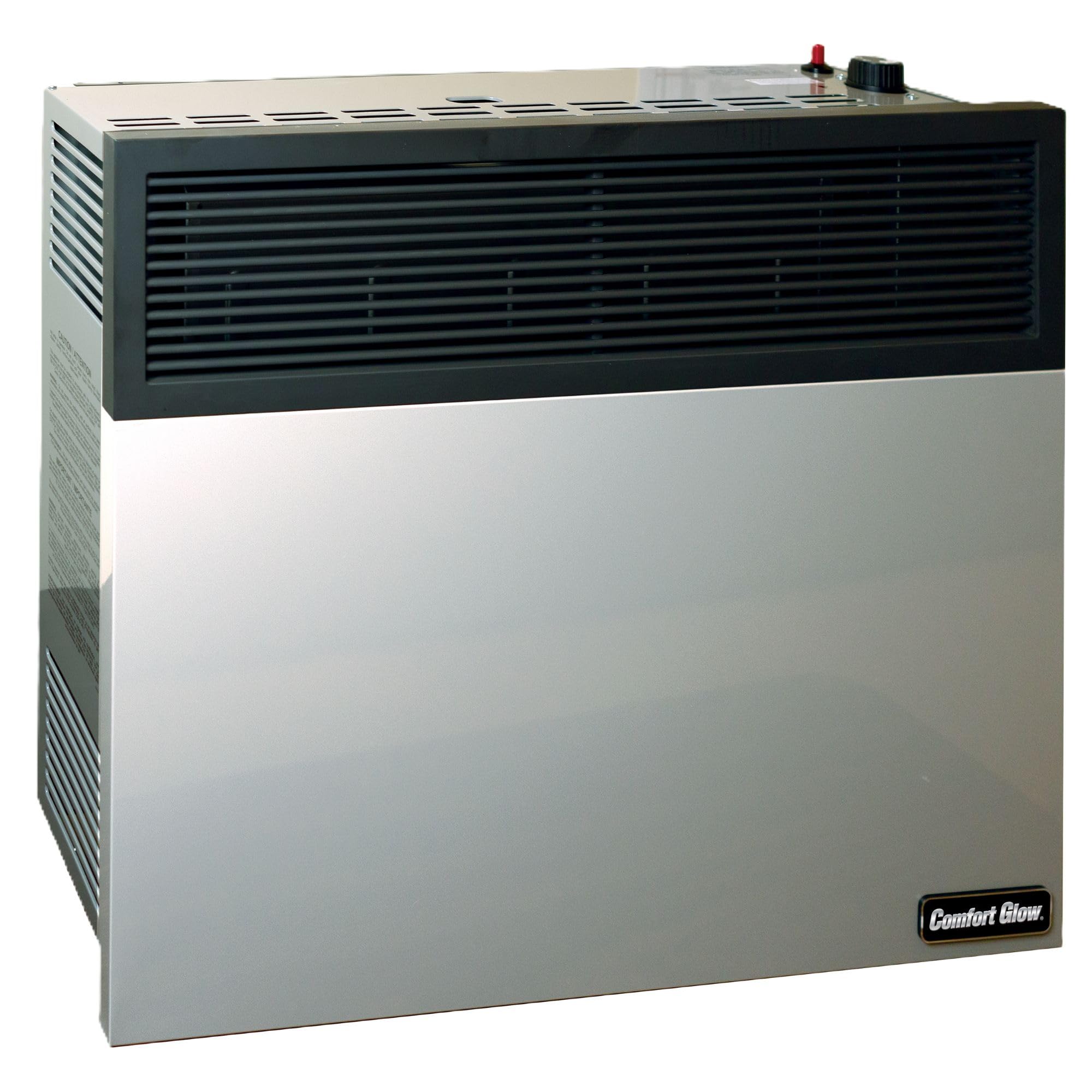 Comfort Glow 17,000 BTU Direct Vent Natural Gas Wall Heater, Gray, Large