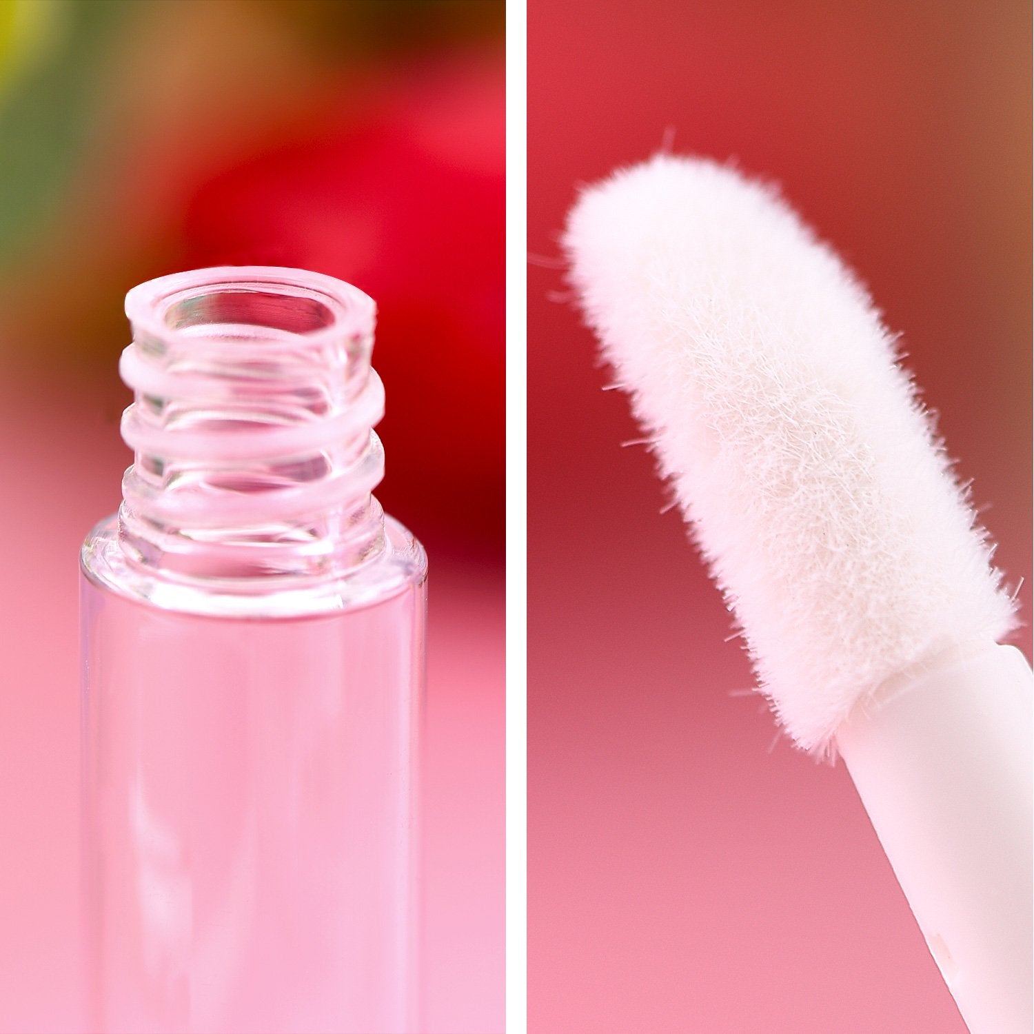 25 Pack Empty Lip Gloss Tubes Containers, Clear Mini Refillable Lip Balm Bottles With Rubber Inserts And Transfer Pipettes For L