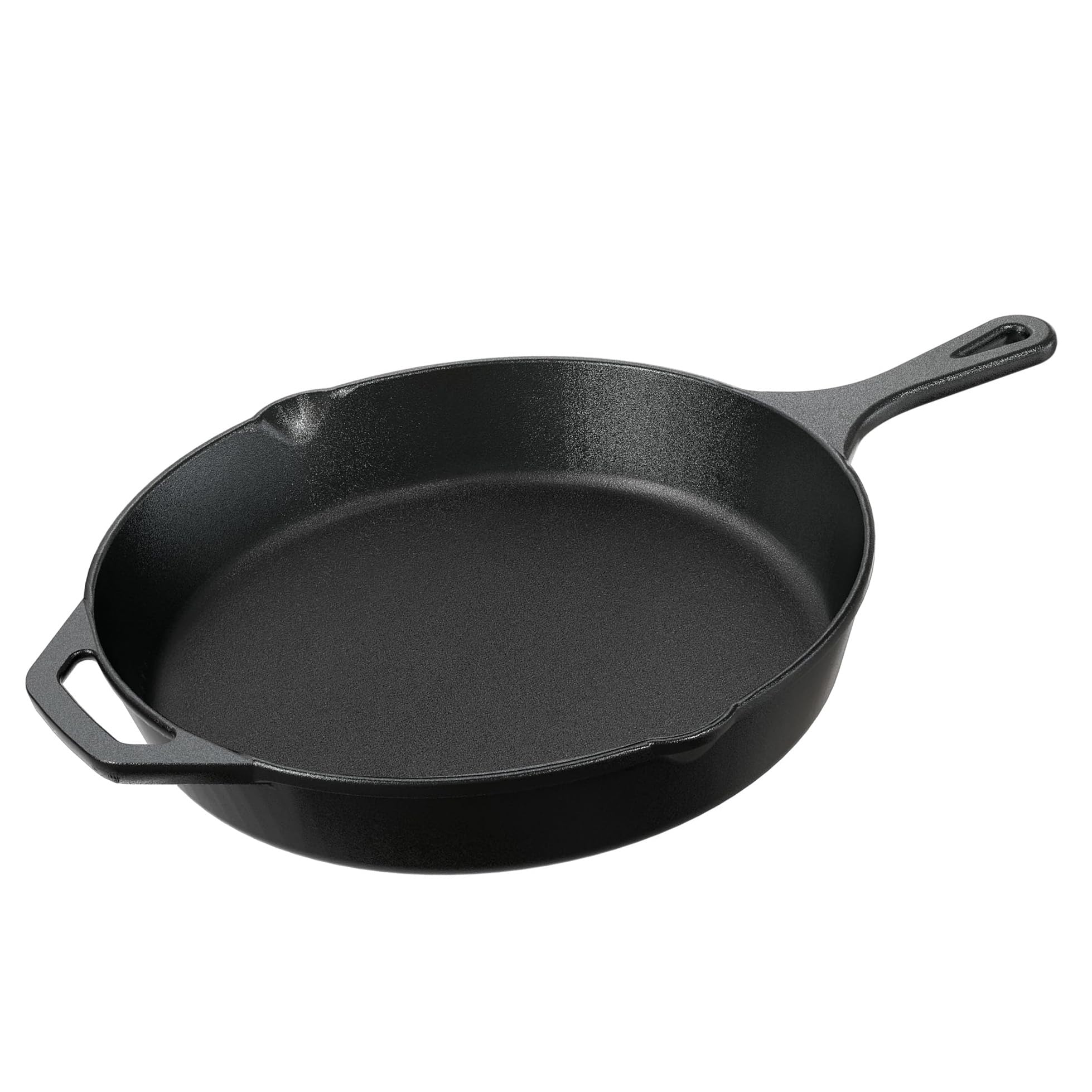 Firequince Cast Iron Skillet, Frying Pan for the Stove, Oven, Grill & Campfire (10 inch)