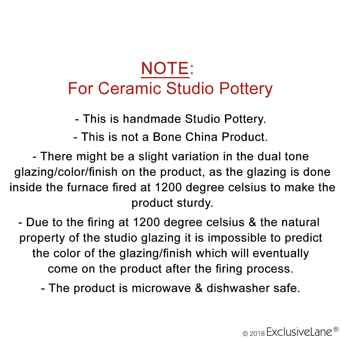 Exclusivelane Old Fashioned Hand Glazed Studio Pottery Ceramic Oil Bottle (1000 Ml) - Cooking Oil Dispenser Containers Vinegar