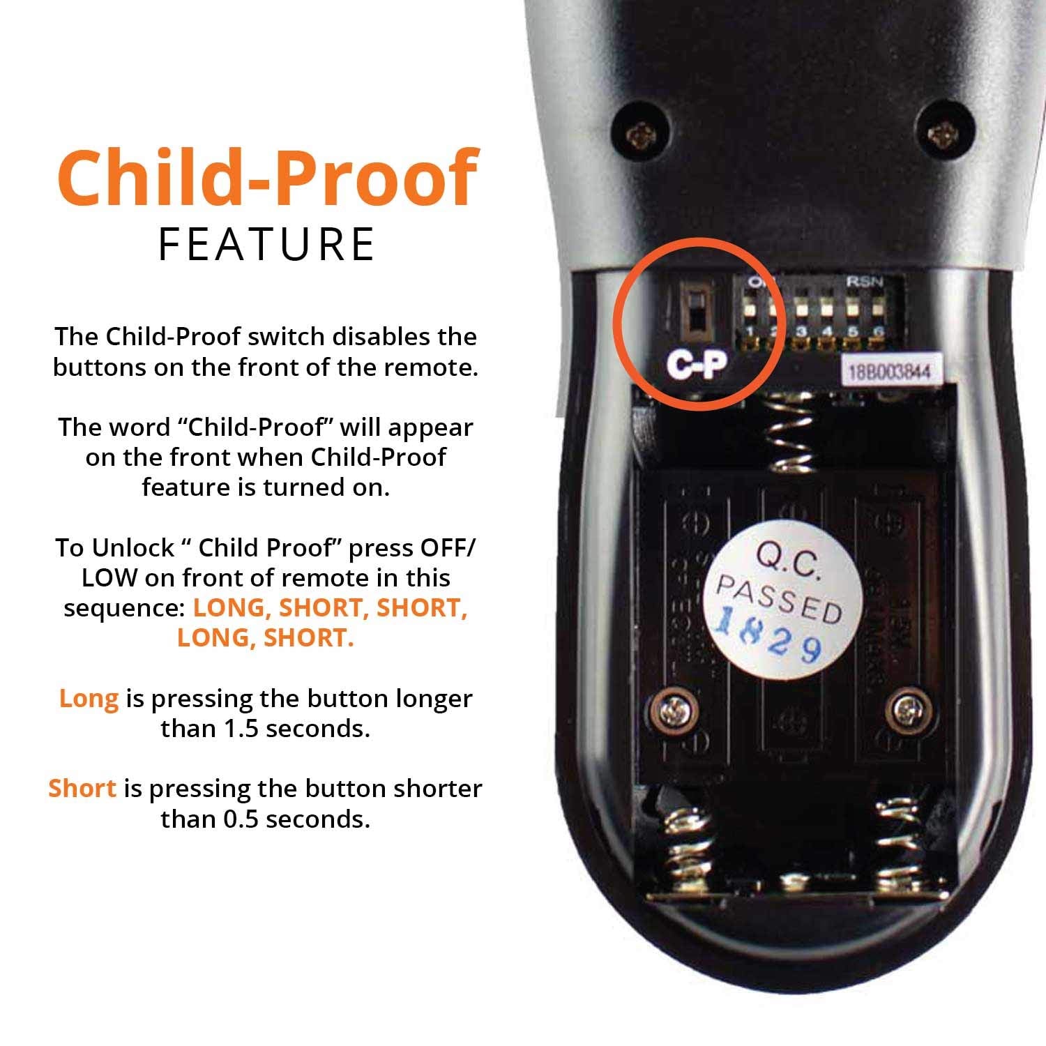 Acumen Timer/Thermostat Fireplace Remote Control (Rck-K)