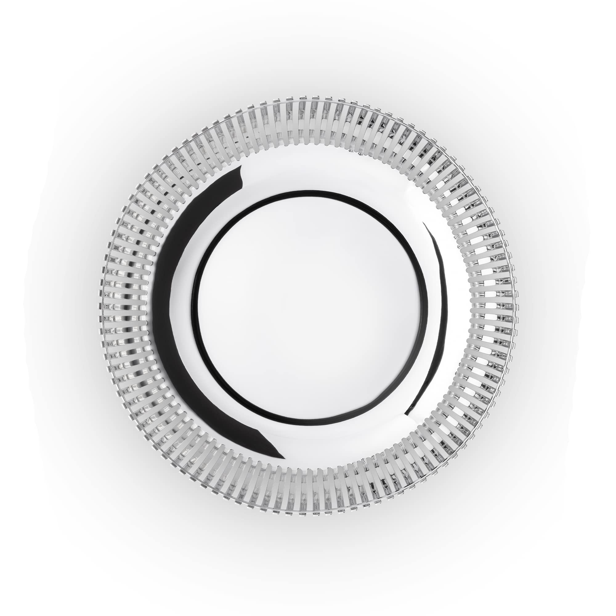 Alessi Round Basket, 23Cm, Silver