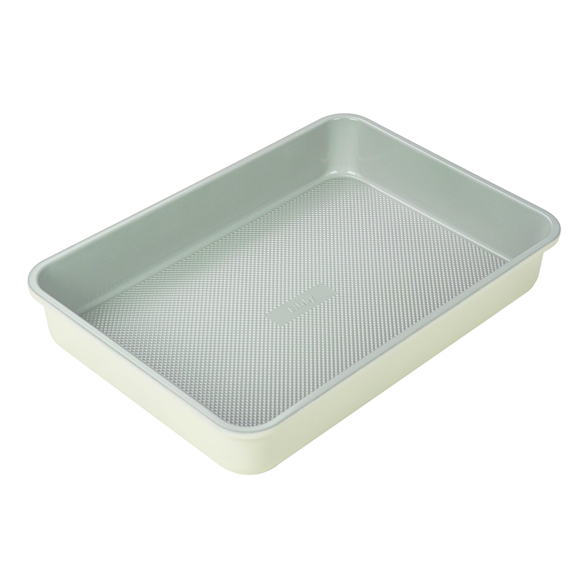 Bakeley 9x13 Rectangle Baking Pan Aluminum Nonstick Tray for Oven Roasting