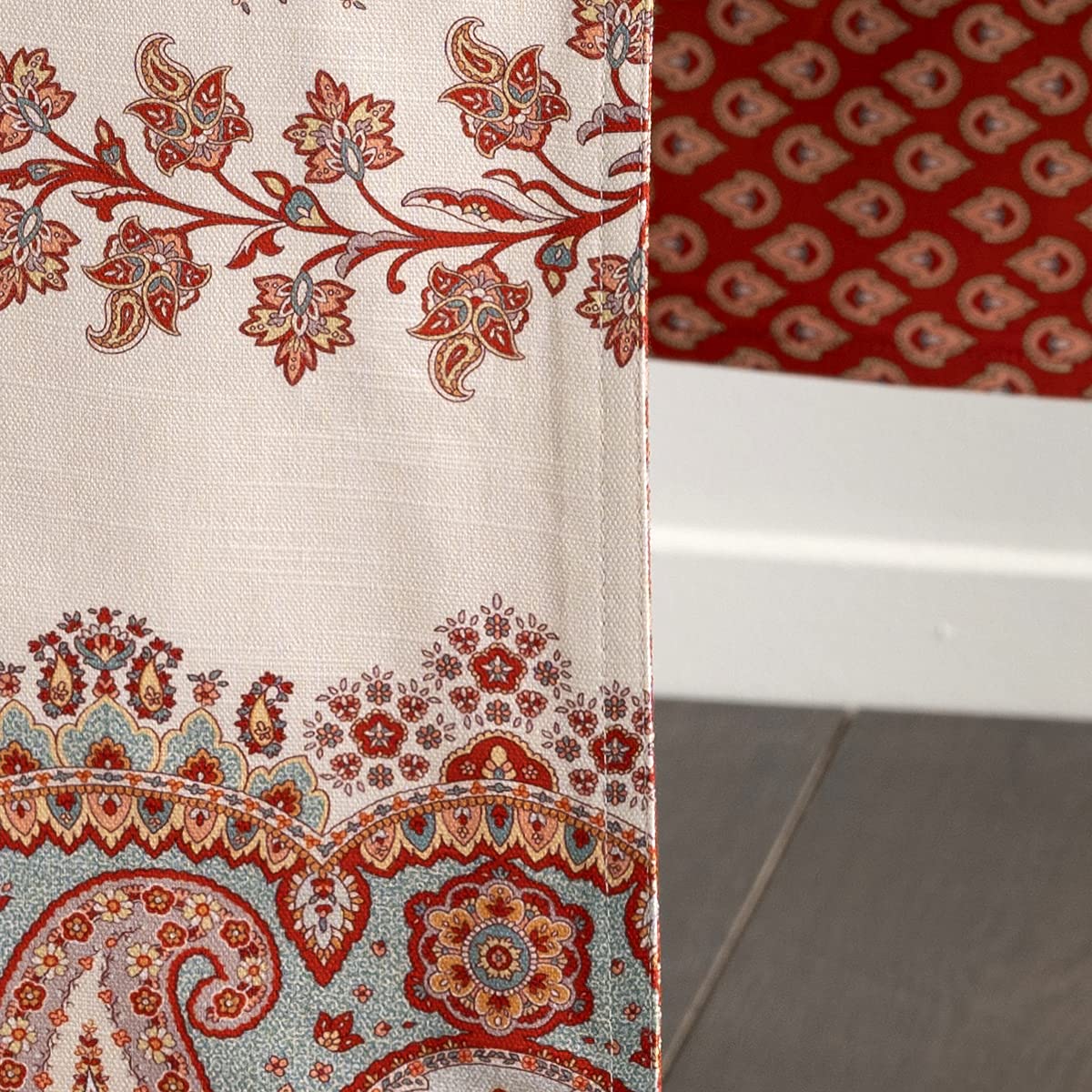 Maison D' Hermine Tablerunner 100% Cotton Table Runner Decorative Table Runners, Home, Wedding, Buffet & Camping, Cachemire