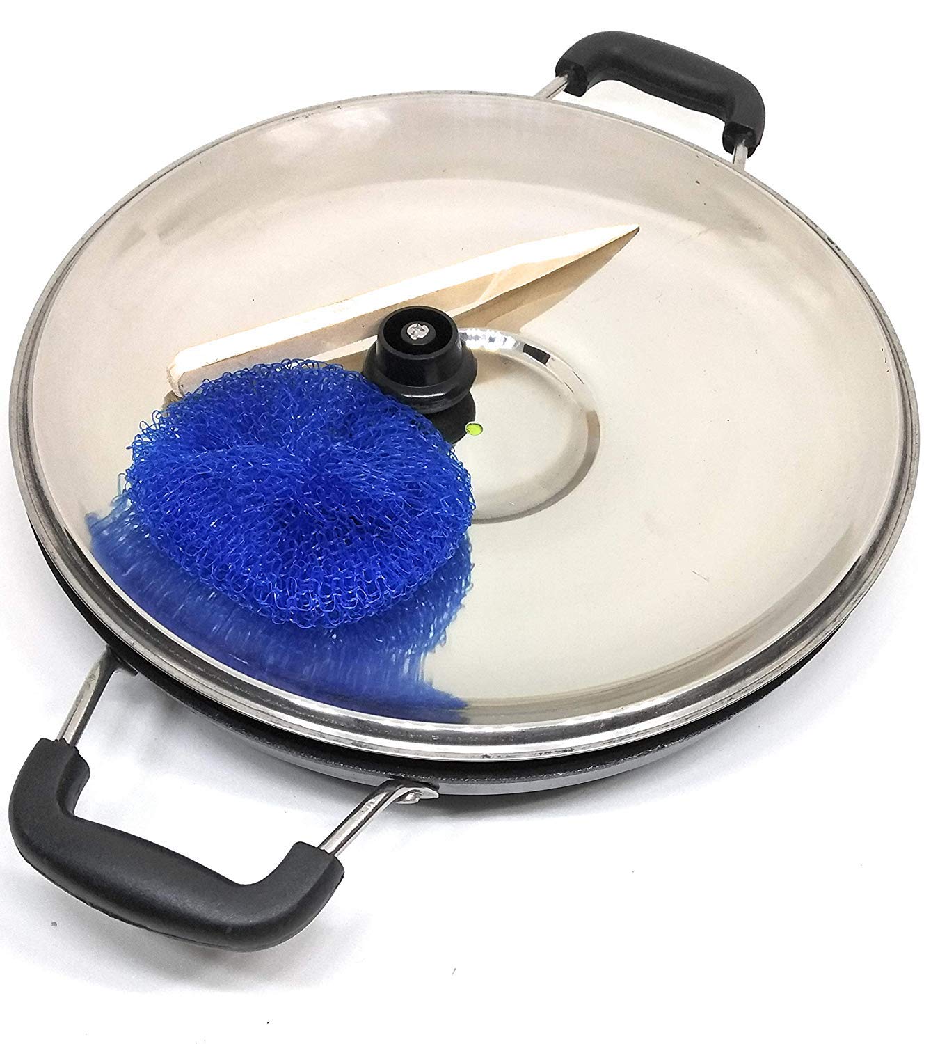 G&D 12 Pit Appam Maker Stainless Steel Lid Paniyaram Pan Appam Patra Paniyarakkal Tawa Nonstick Appam Baking Tray Takoyaki Pan A