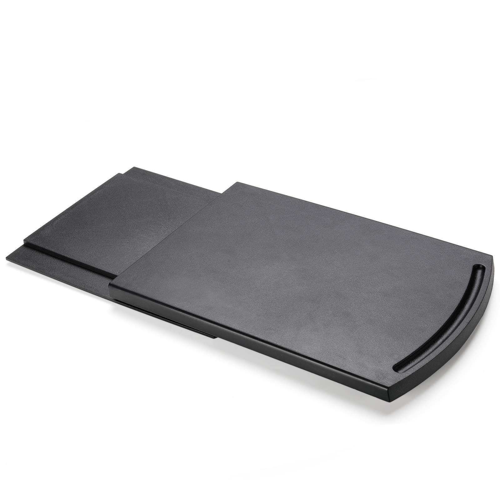 Appliance Caddy Sliding Coffee Maker Tray, 12 Coffee Pot Slider Machine Mat Under Countertop Rolling Tray for Blender Toaster wi
