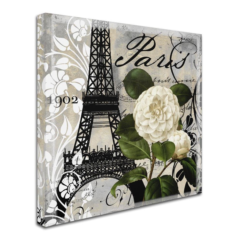 Paris Blanc I By Color Bakery, 18X18-Inch Canvas Wall Art
