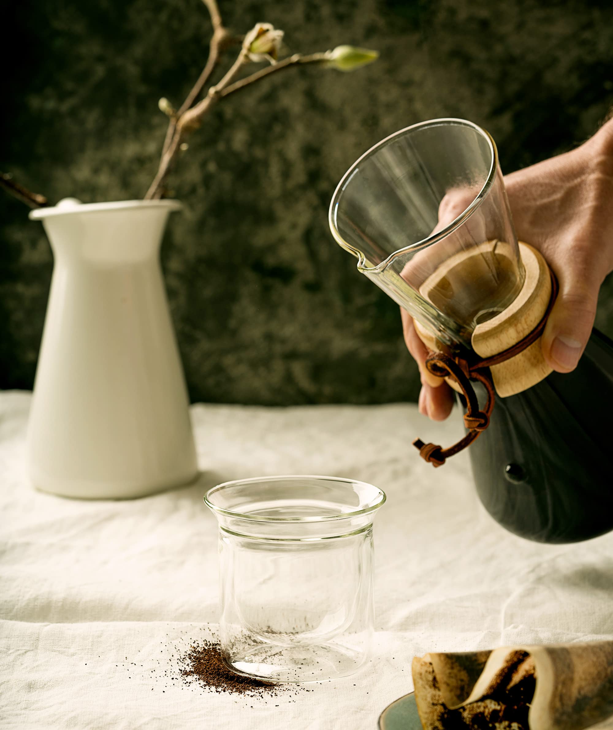 Agogo Pour Over Coffeemaker Set Classic Series With Filter 6 Cups